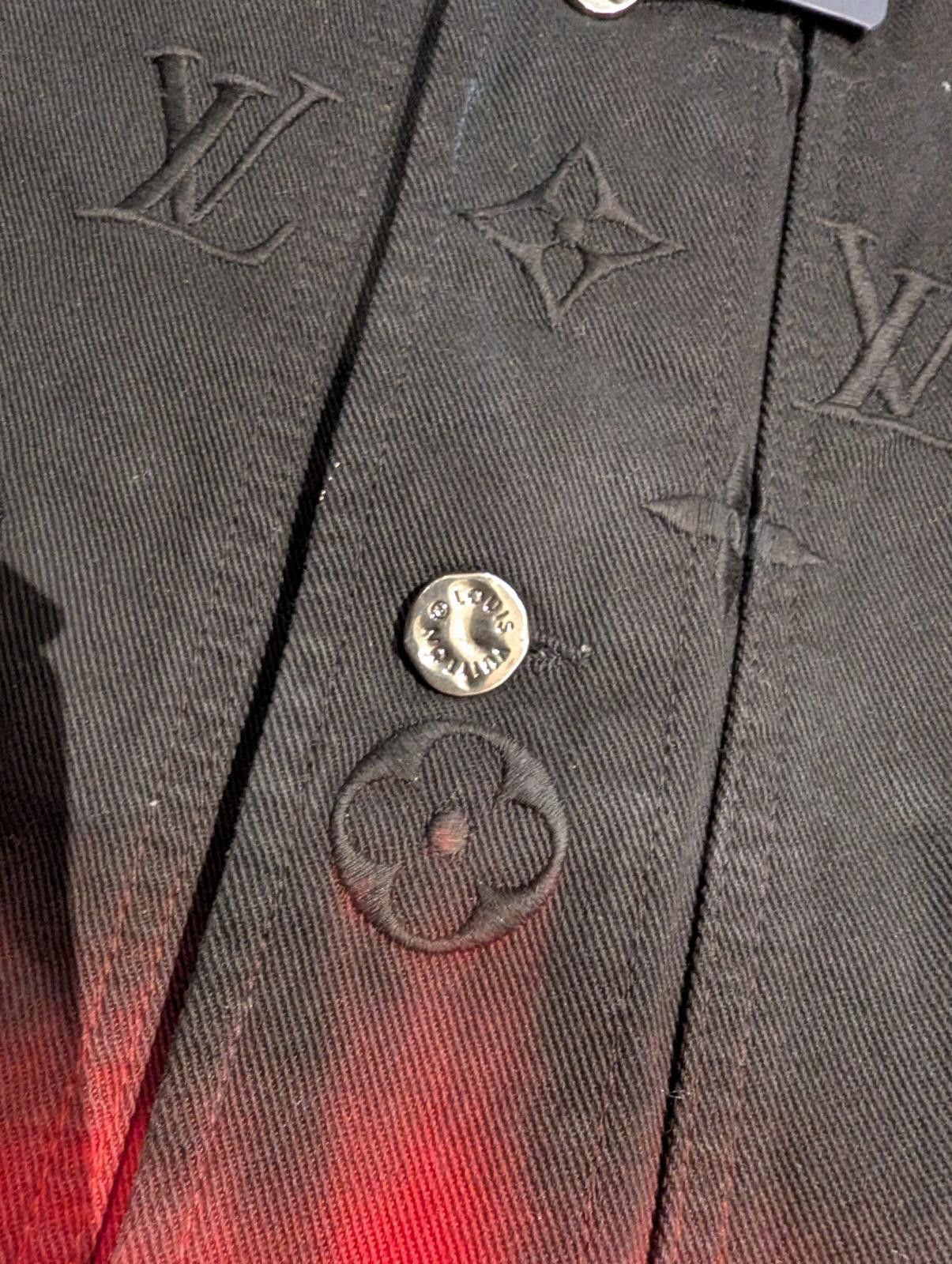 Louis Vuitton Louis Vuitton Monogram Boreal Evening Denim Blouson Size US L / EU 52-54 / 3 - 3 Thumbnail