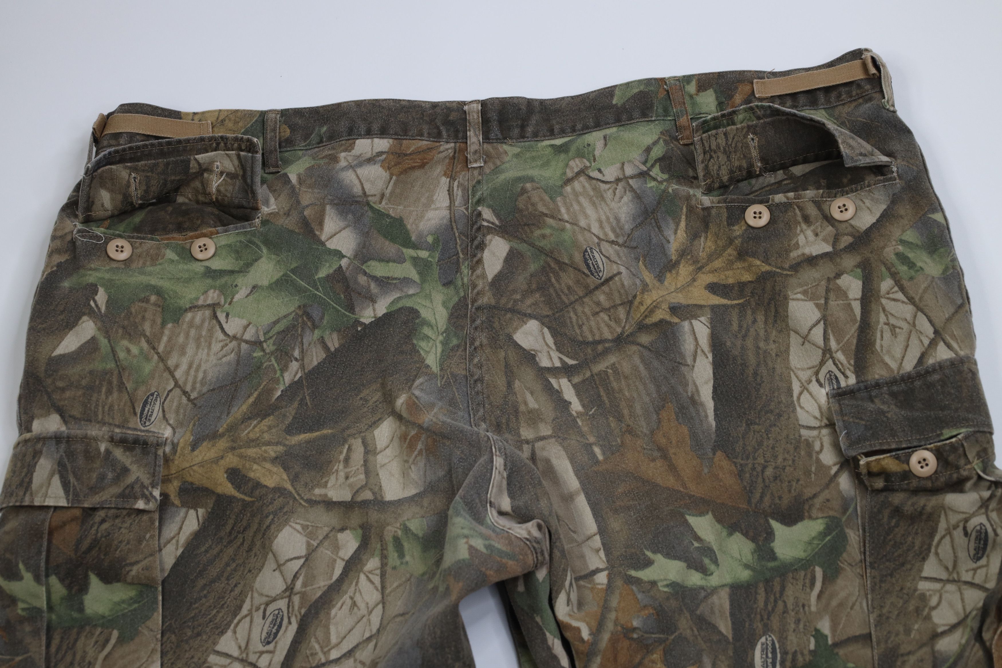 Cabelas Vintage 90s Cabelas Button Fly Wide Leg Cargo Pants Size US 42 / EU 58 - 9 Thumbnail