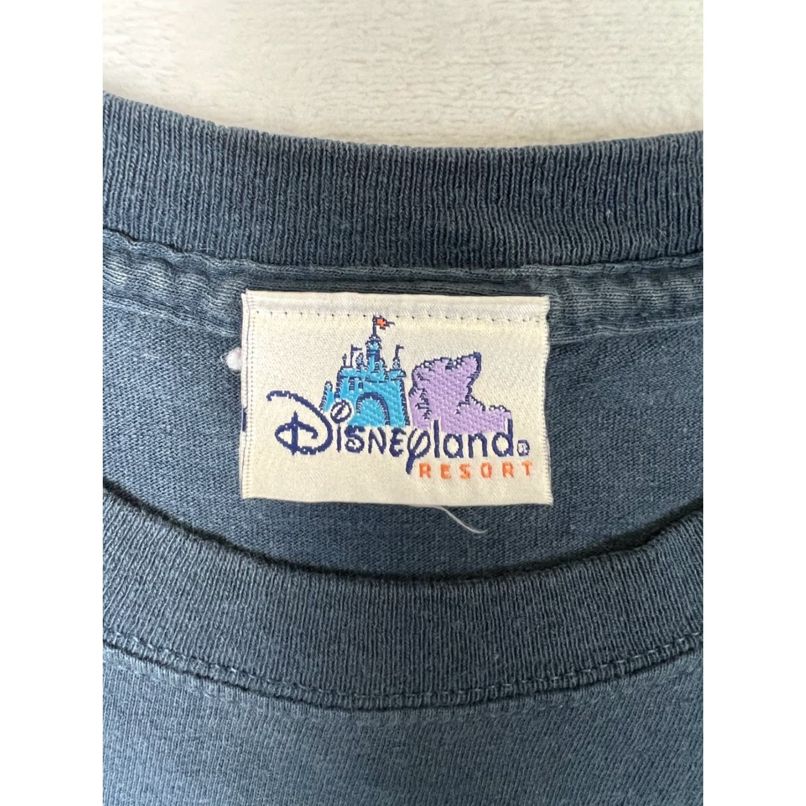 Disney VINTAGE Disney Grumpy T-Shirt Men's XL Crew Neck Cotton Blue Snow White Born To Be Mad 90s Funny Mens Size US XL / EU 56 / 4 - 6 Thumbnail