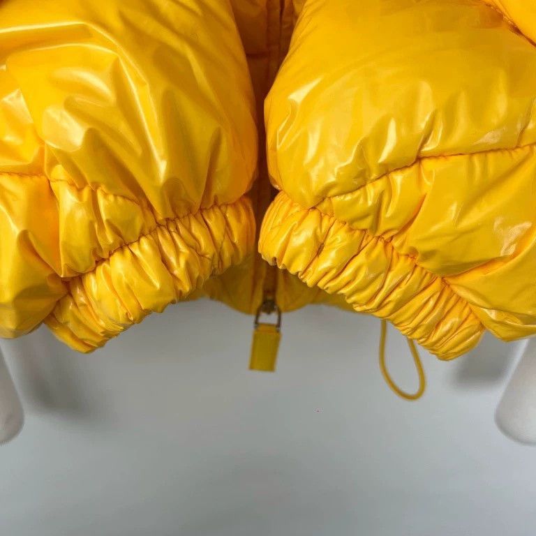 Prada Prada Size 36 Shiny yellow down jacket 2501-Nextarrow Size US XXS / EU 40 - 5 Thumbnail