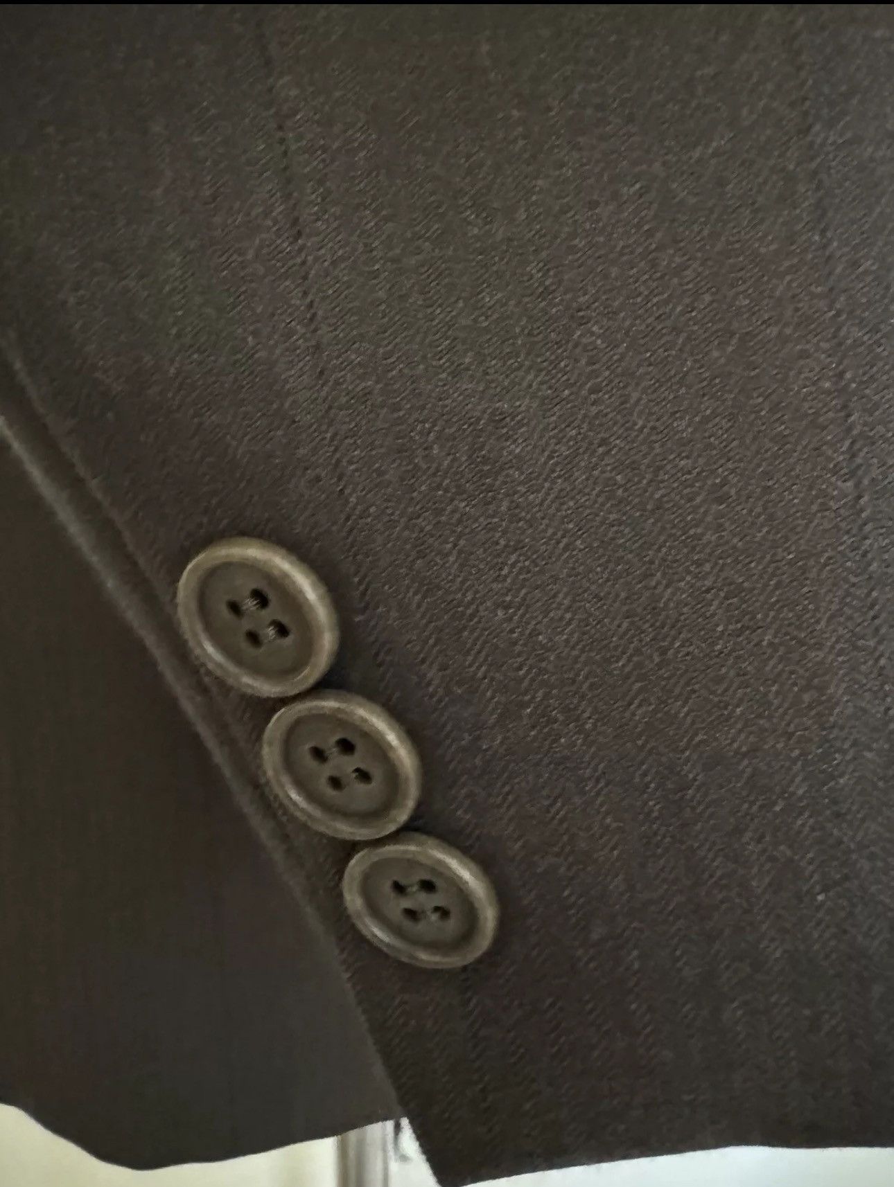 Yves Saint Laurent Yves Saint Laurent Made in France DB Peak Lapel Blazer 40R Size 40R - 8 Thumbnail
