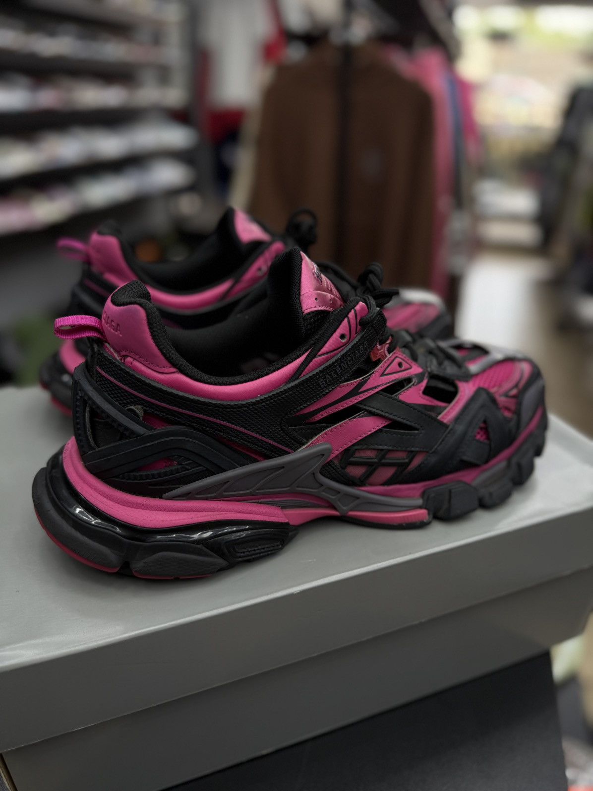 Balenciaga Balenciaga Men’s Track 2 Pink 12US/45EU $1000 Retail Size US 12 / EU 45 - 2 Thumbnail