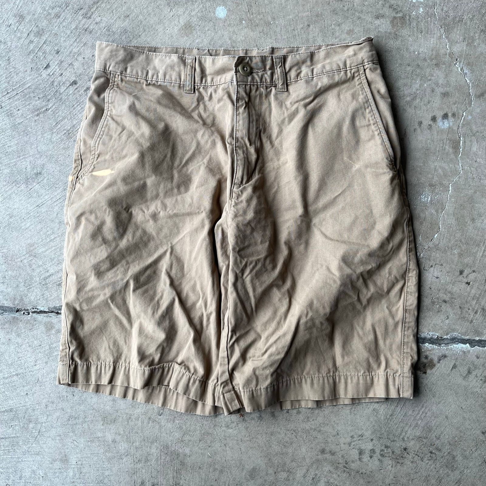 Vintage PATAGONIA KHAKI BEIGE SHORTS 34 CHINO ORGANIC Size US 34 / EU 50 - 2 Thumbnail