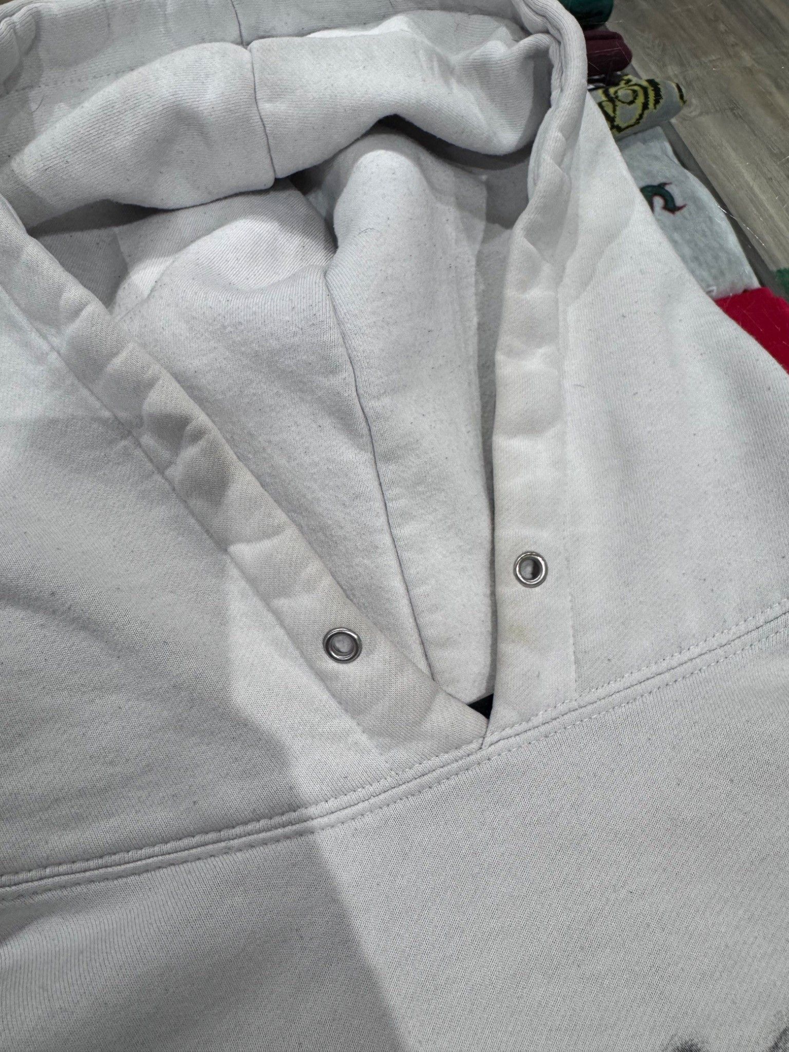 Revenge Revenge Smoke Logo Hoodie White Size US M / EU 48-50 / 2 - 8 Thumbnail