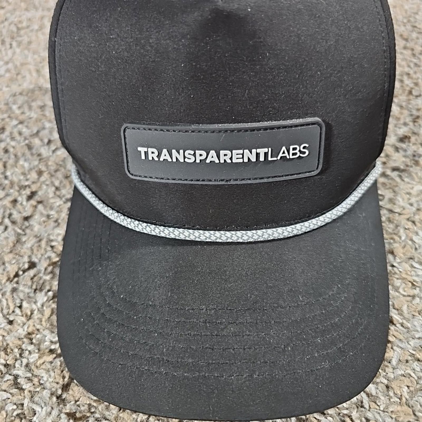 The Unbranded Brand Transparent Labs Snapback Trucker Hat Black OS Mesh Back Size ONE SIZE - 2 Thumbnail