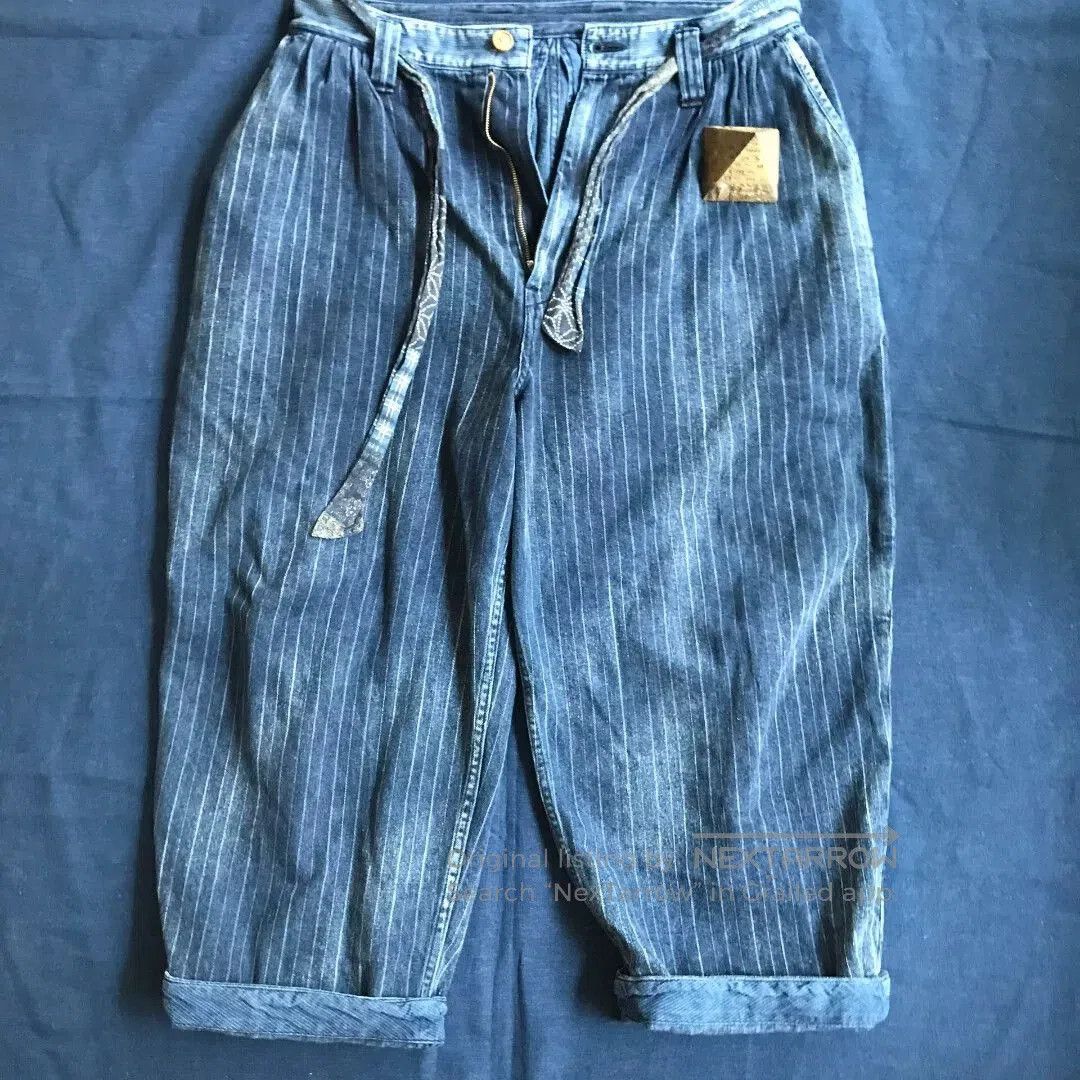 Porter Classic porter classic hawaiian denim pants. Size US 34 / EU 50 - 4 Thumbnail