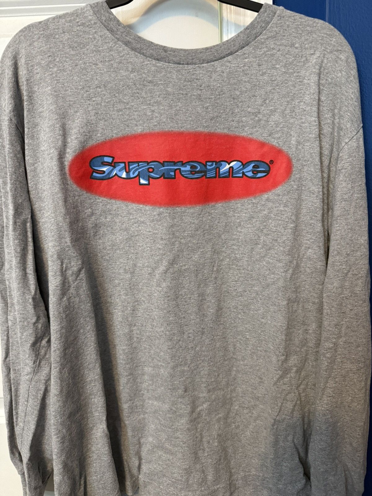 Supreme Supreme Ripple L/S Size US L / EU 52-54 / 3 - 1 Thumbnail