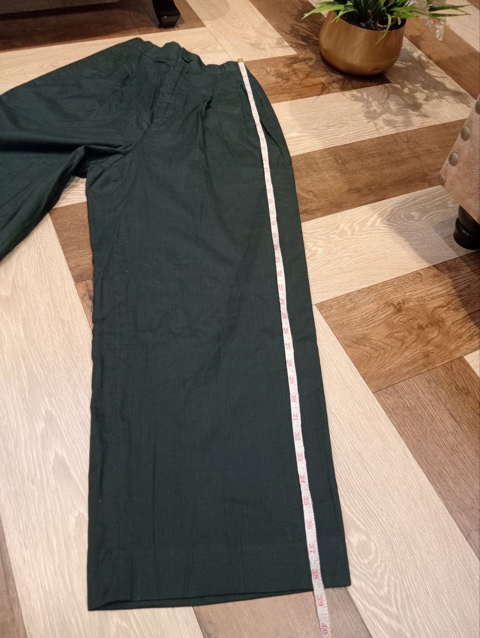 Issey Miyake VINTAGE ISSEY MIYAKE COTTON BAGGY PANTS Size US 26 / EU 42 - 14 Thumbnail