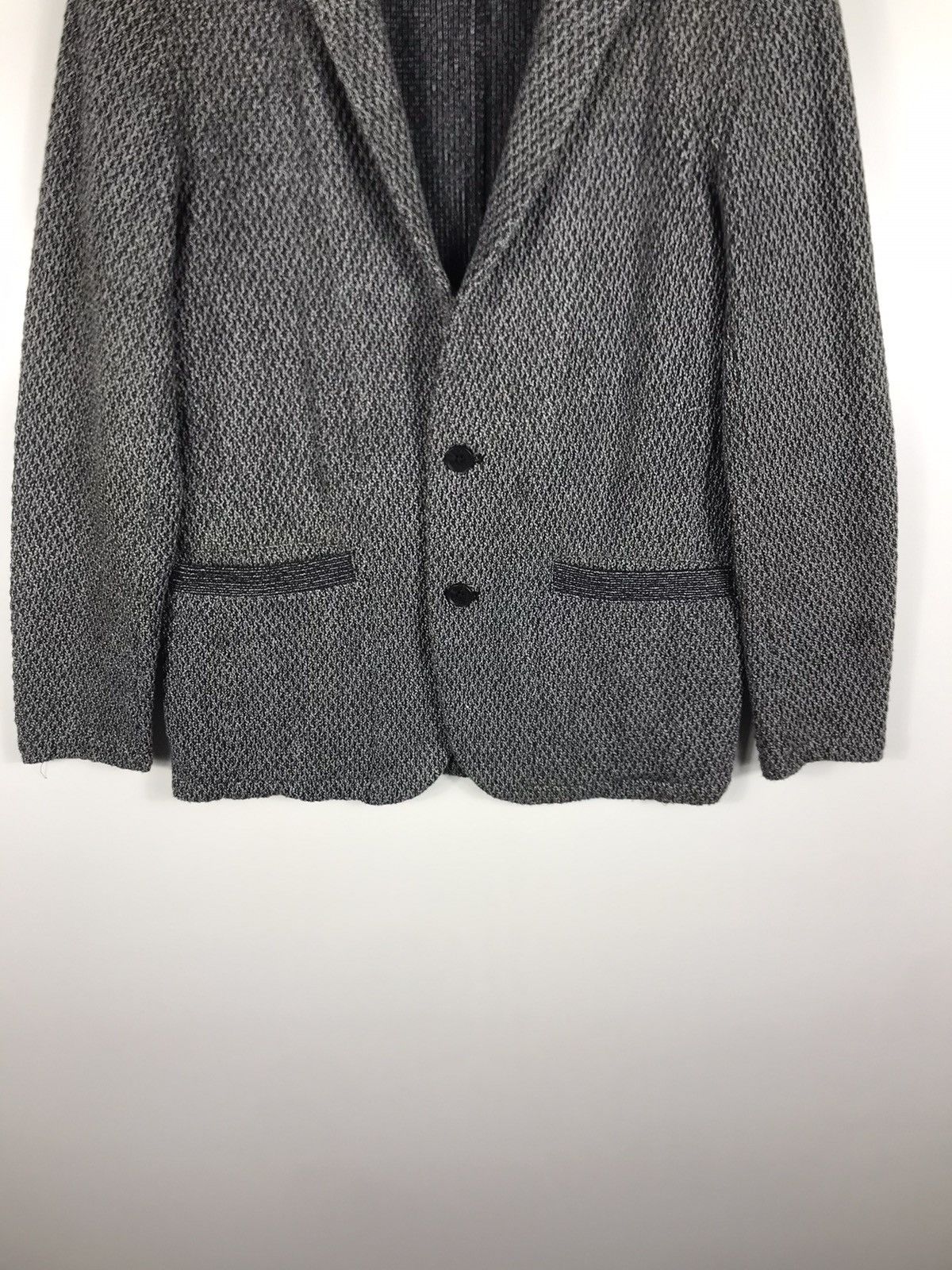 Lanvin 💥Lanvin En Bleu Tweed Single Breast Coat Size US M / EU 48-50 / 2 - 5 Thumbnail