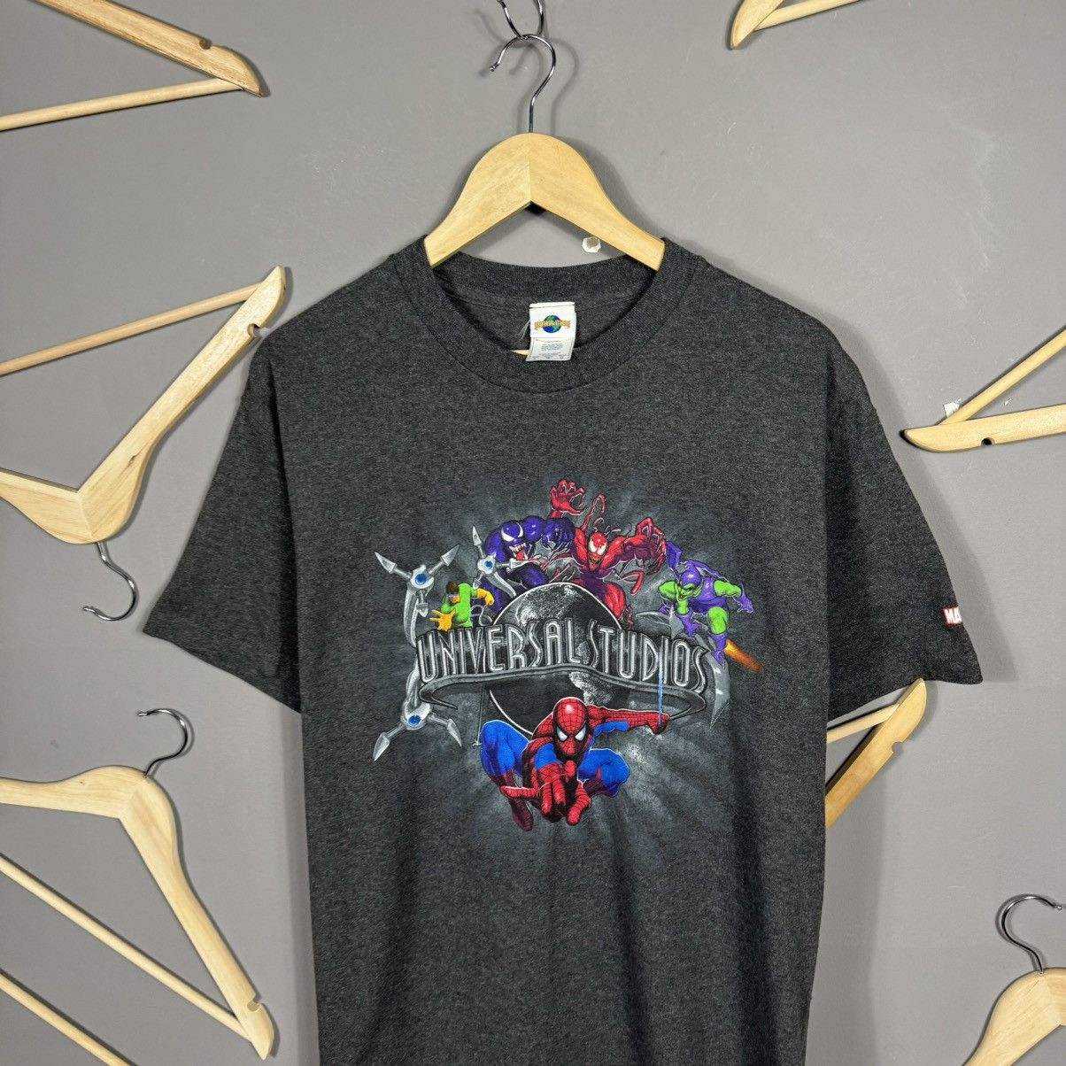 Marvel Comics × Universal Studios × Vintage Vintage Marvel 00s Spider Man Universal Studios T-shirt Size US L / EU 52-54 / 3 - 2 Thumbnail