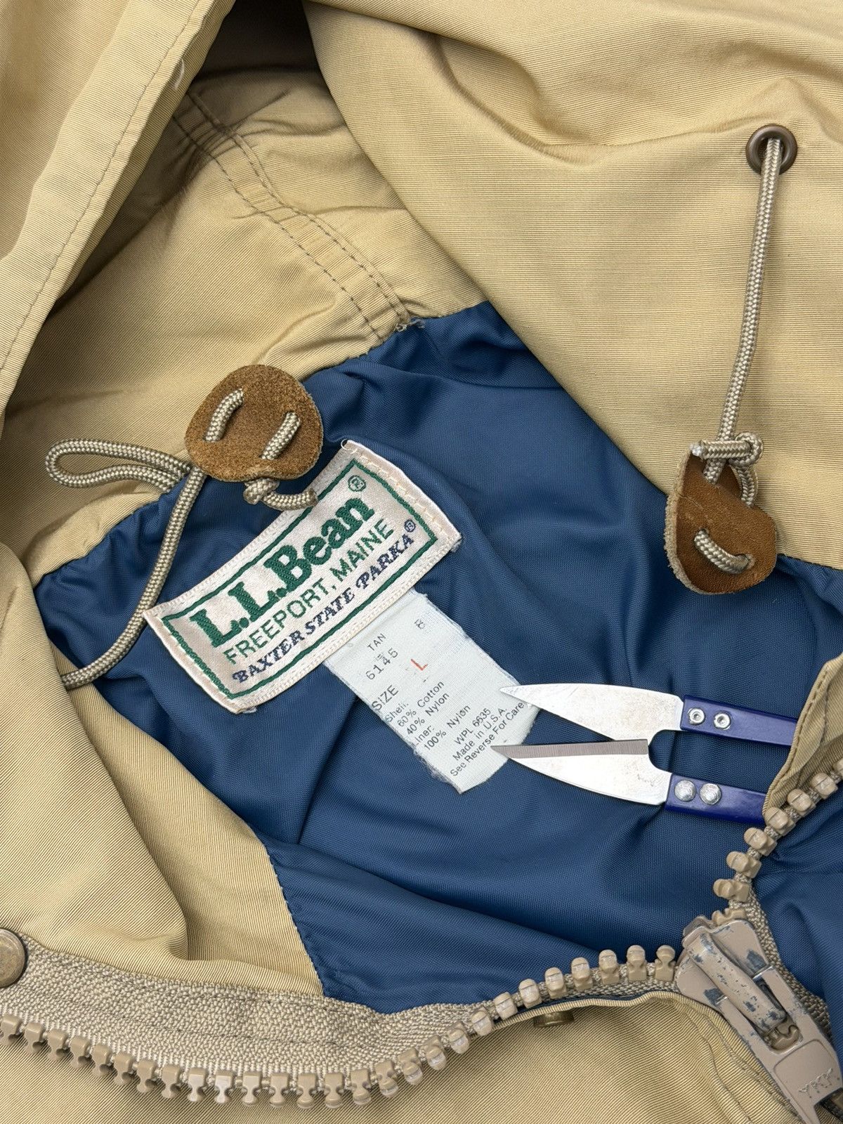 L.L. Bean Vintage 90s LL Bean Baxter State Parka Jacket Size Large USA Size US L / EU 52-54 / 3 - 7 Thumbnail
