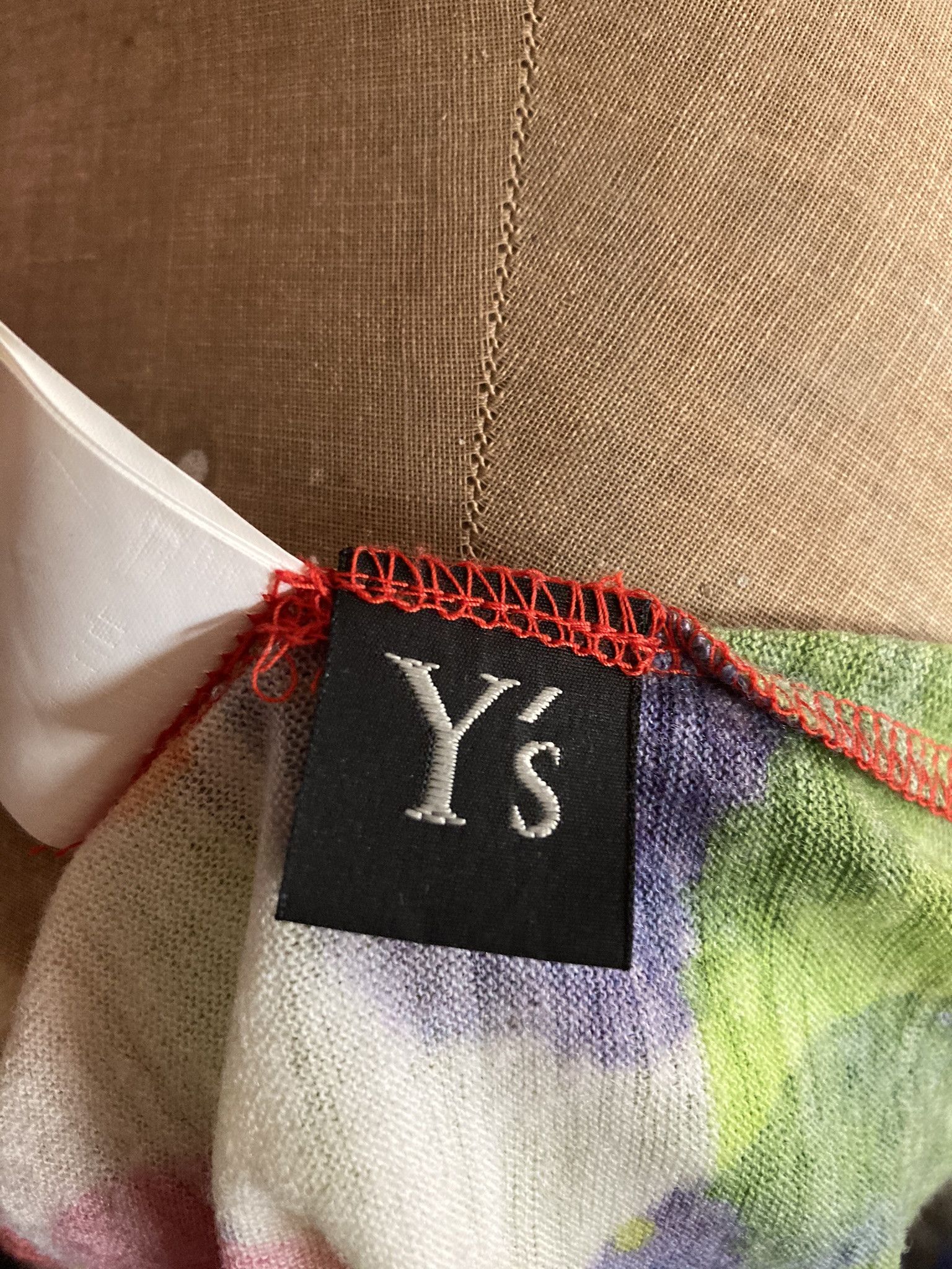 Y's Y's Yohji Yamamoto Wool Cardigan - Vibrant Watercolor Print Size M / US 6-8 / IT 42-44 - 8 Thumbnail