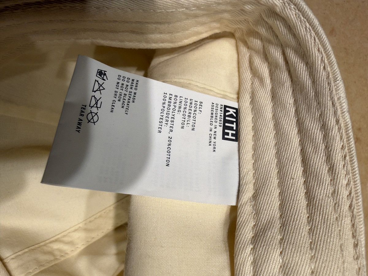 Kith KITH CHAINSTITCH LOGO CAP HAT Size ONE SIZE - 4 Thumbnail