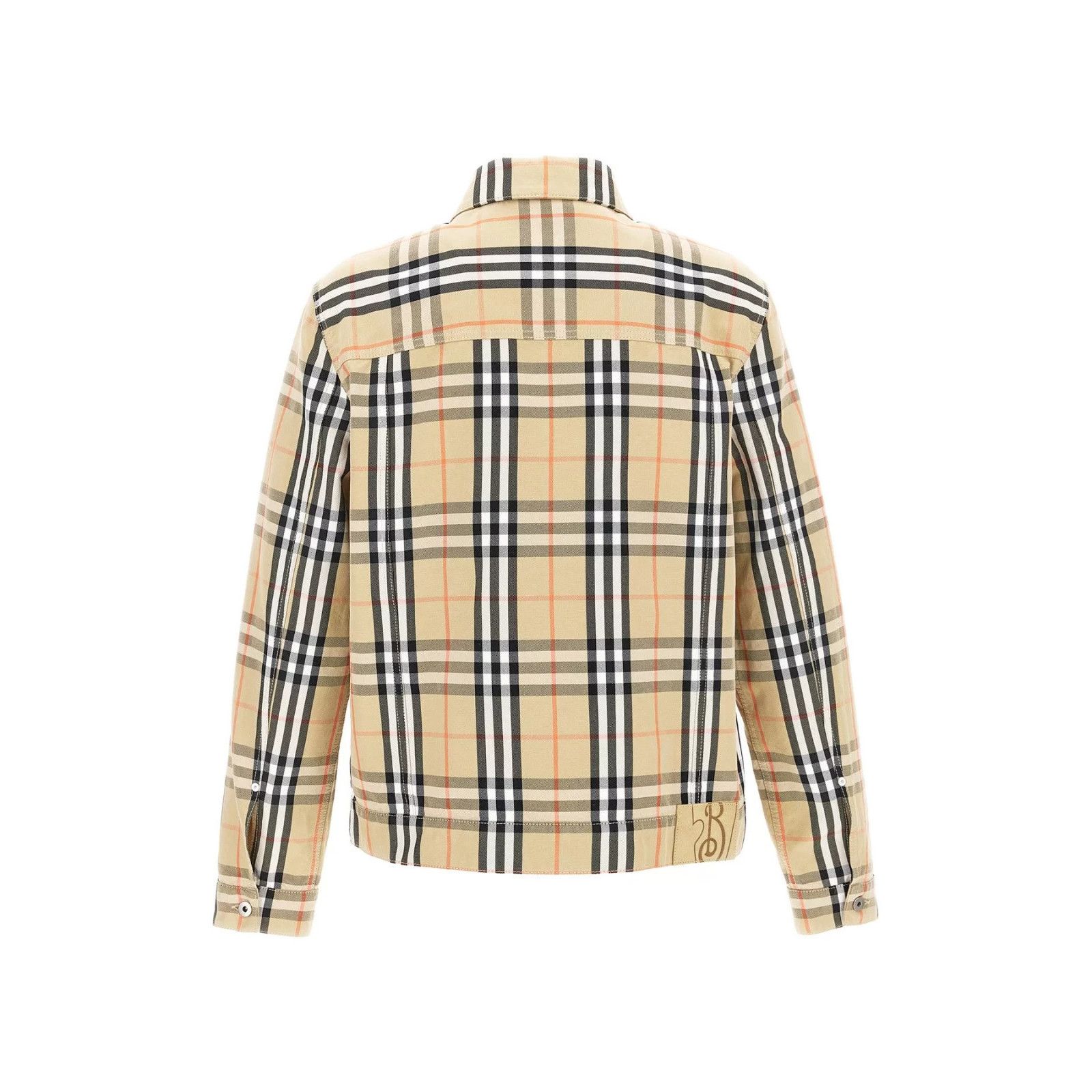 Burberry BURBERRY Check Beige/Sand Jacket New & Authentic (Men's size Size US L / EU 52-54 / 3 - 2 Thumbnail