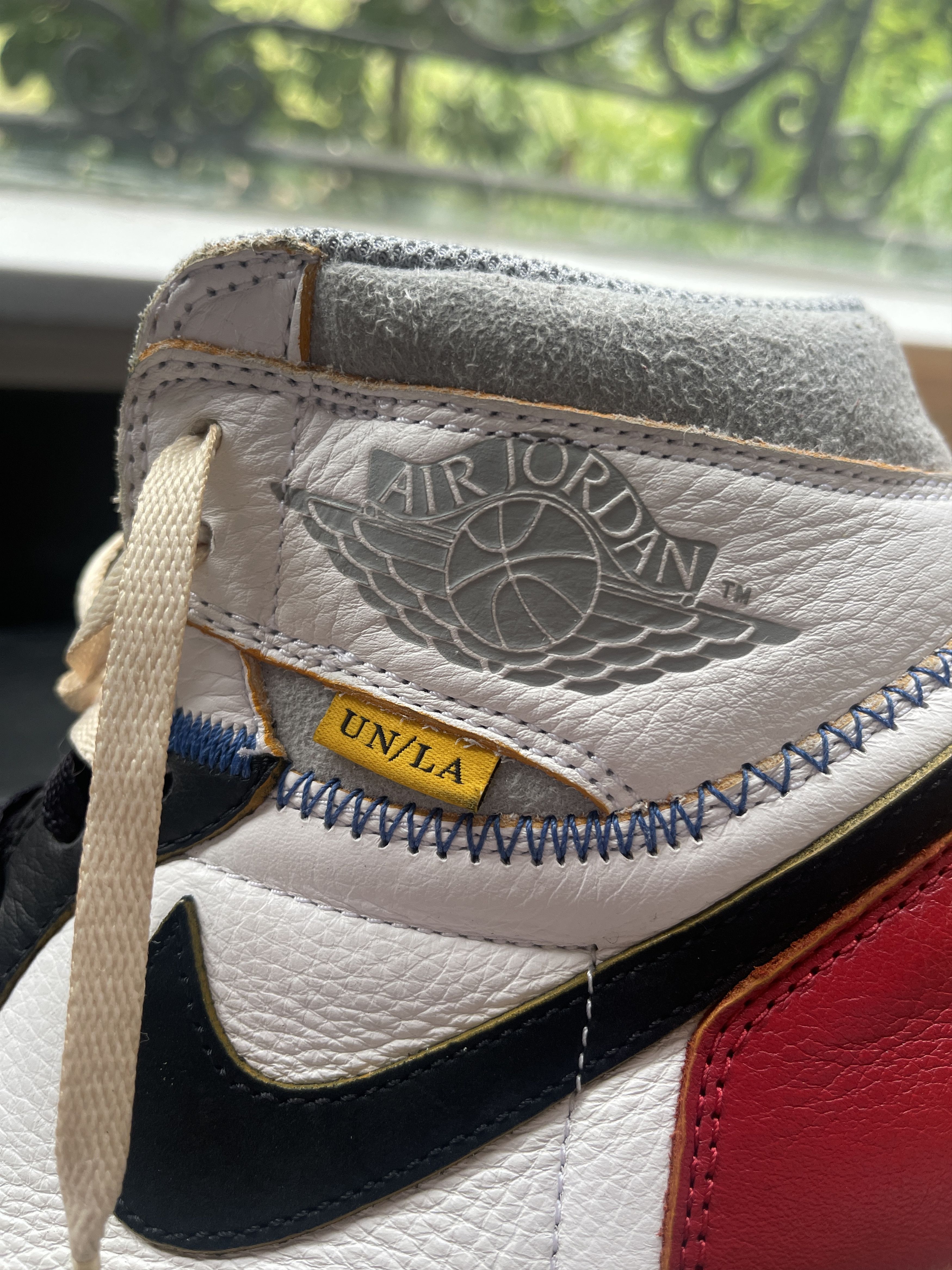 Jordan Brand × Union LA Jordan 1 Retro High Union Black Toe Size 12.5 Size US 12.5 / EU 45-46 - 14 Thumbnail