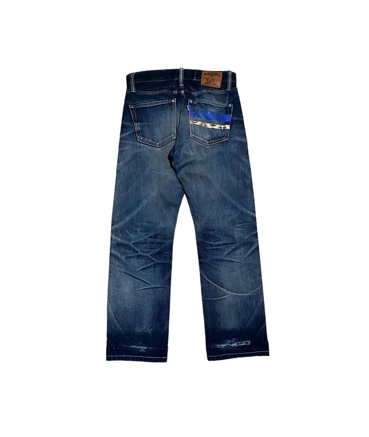 image of Momotaro X Hinoya Ho705Sp in Indigo, Men's (Size 31)