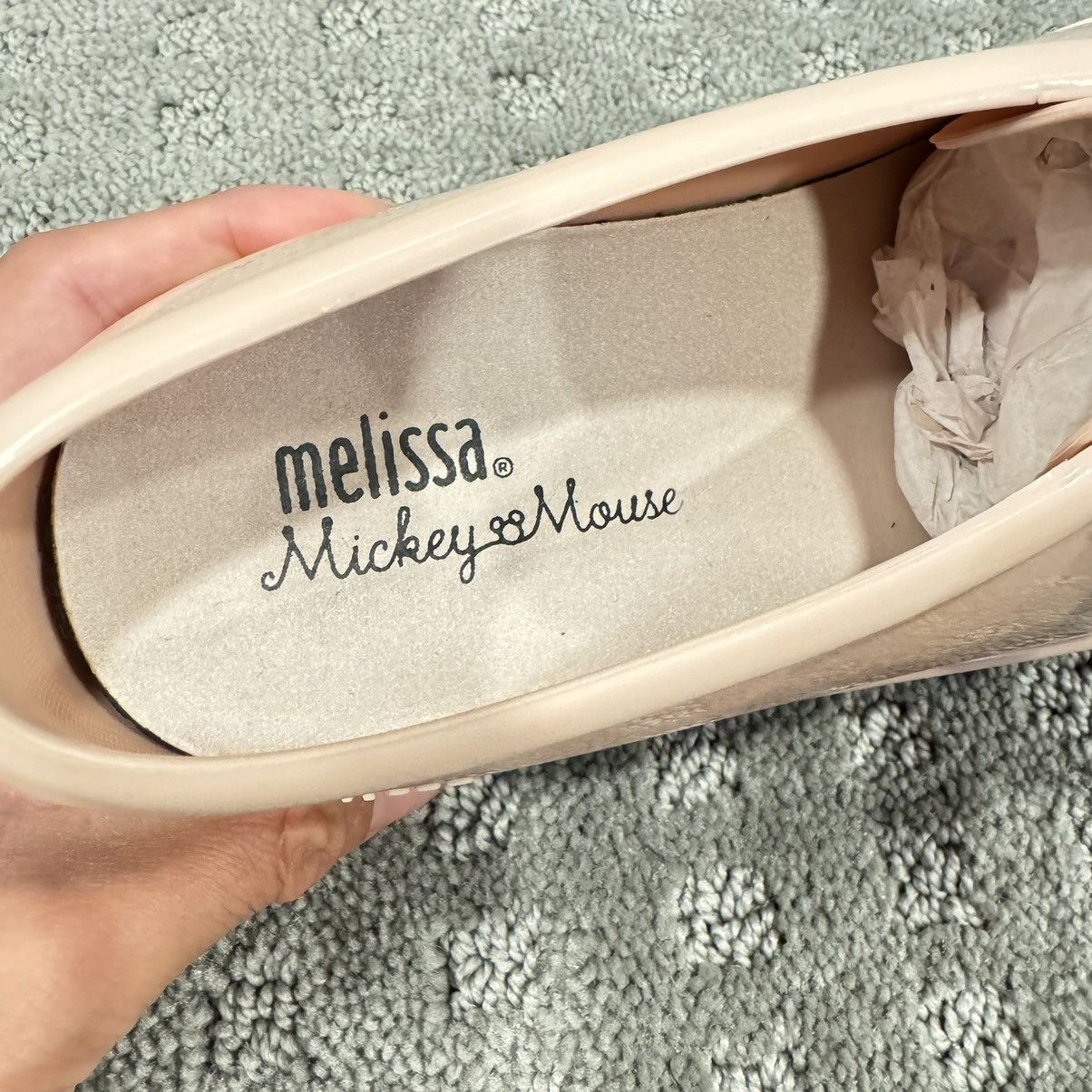 Melissa Melissa Be Disney Mickey Mouse PVC Jelly Sneaker (8) Size US 8 / IT 38 - 5 Thumbnail