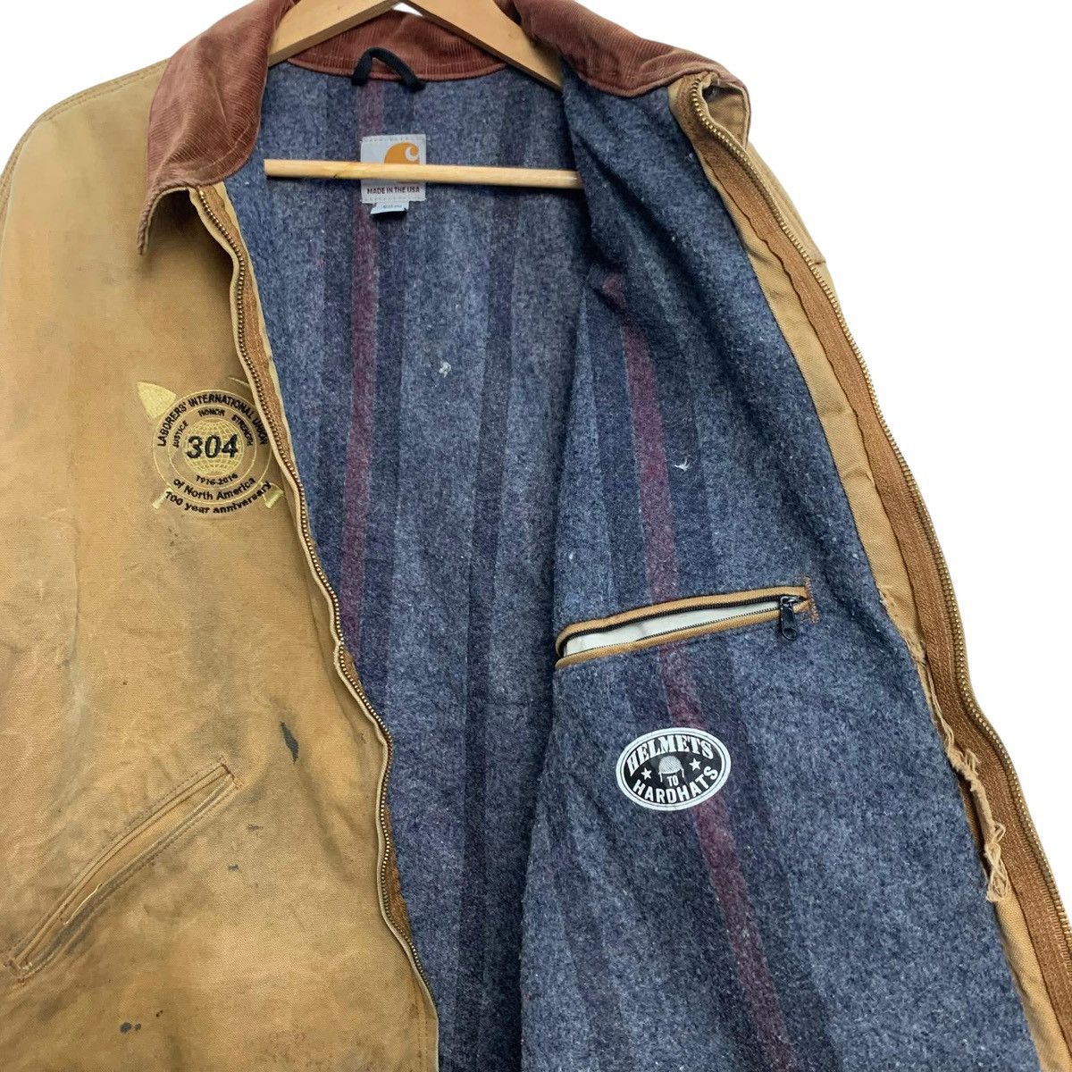 Carhartt 🔥VTG DISTRESSED DETROIT CARHARTT JACKETS Size US XXL / EU 58 / 5 - 5 Thumbnail