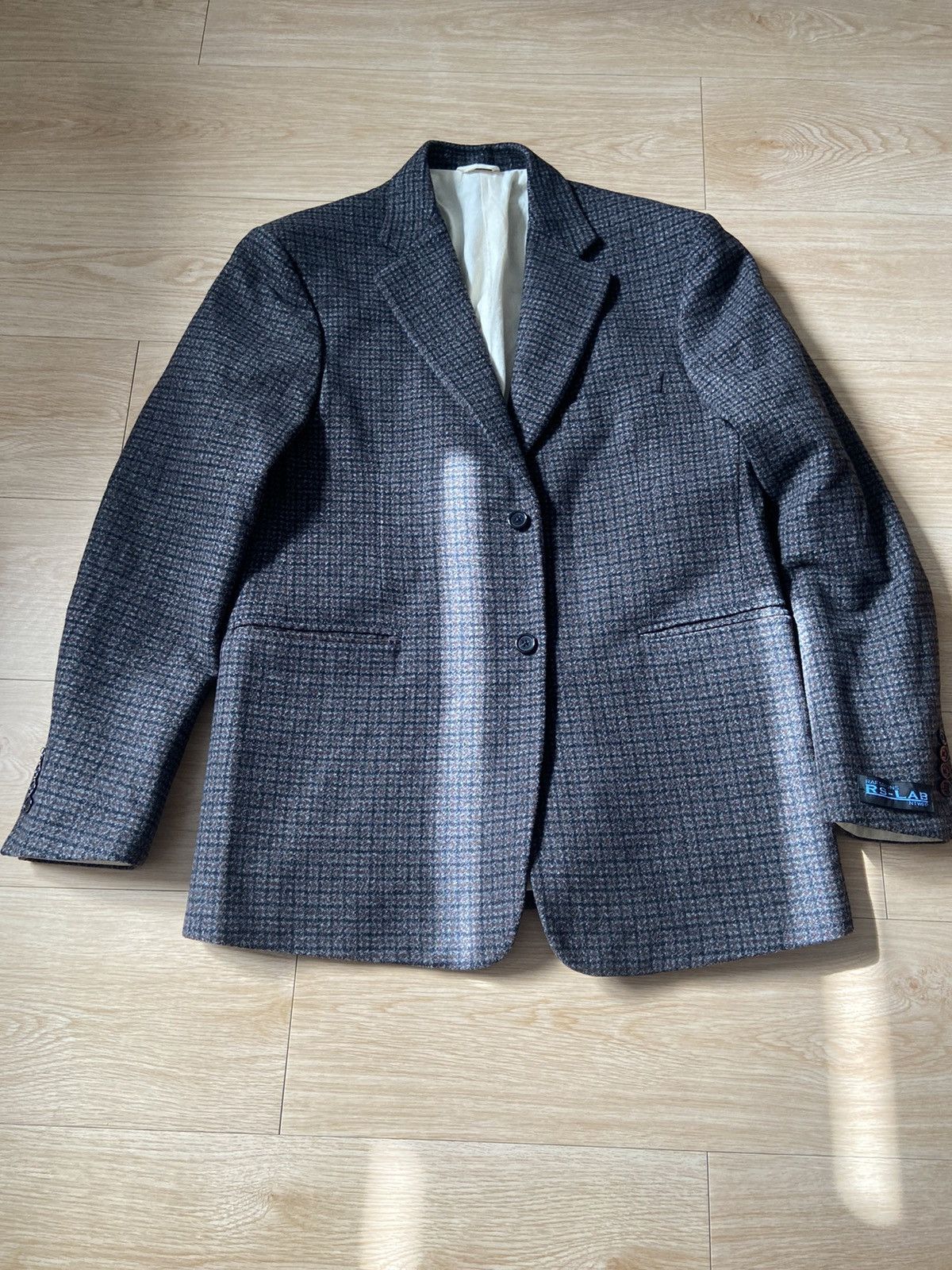 Raf Simons 48 Raf Simons aw20 rs lab houndstooth blazer jacket Size US M / EU 48-50 / 2 - 1 Thumbnail