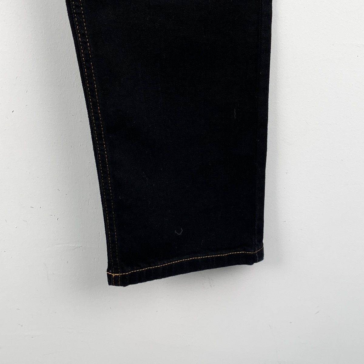 Versace Versace Black Logo Cut Line Cotton Casual Trousers K26WX Size US 32 / EU 48 - 4 Thumbnail