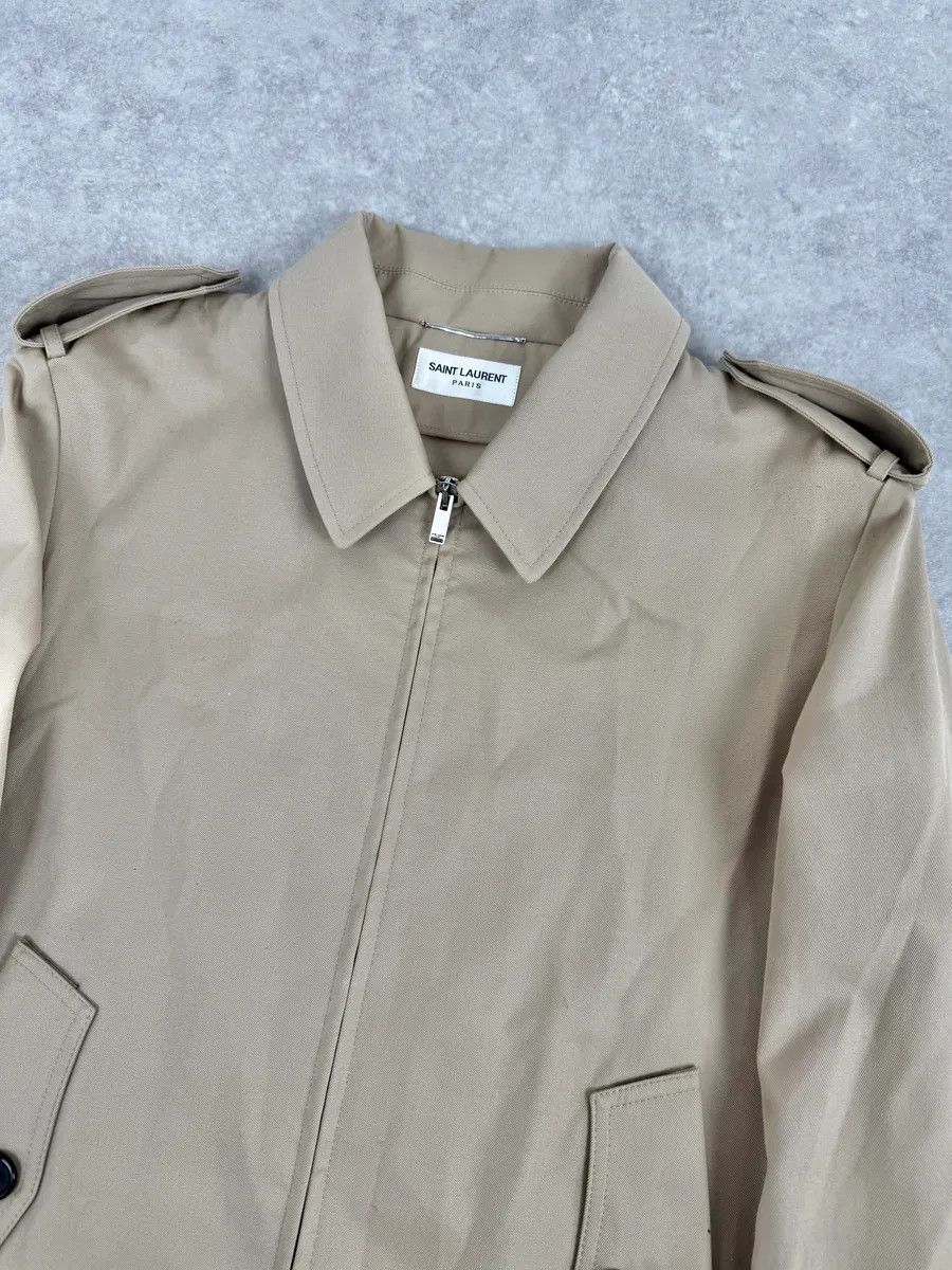 Saint Laurent Paris SS2020 Saint Laurent Beige Classy Jacket Size US M / EU 48-50 / 2 - 5 Thumbnail