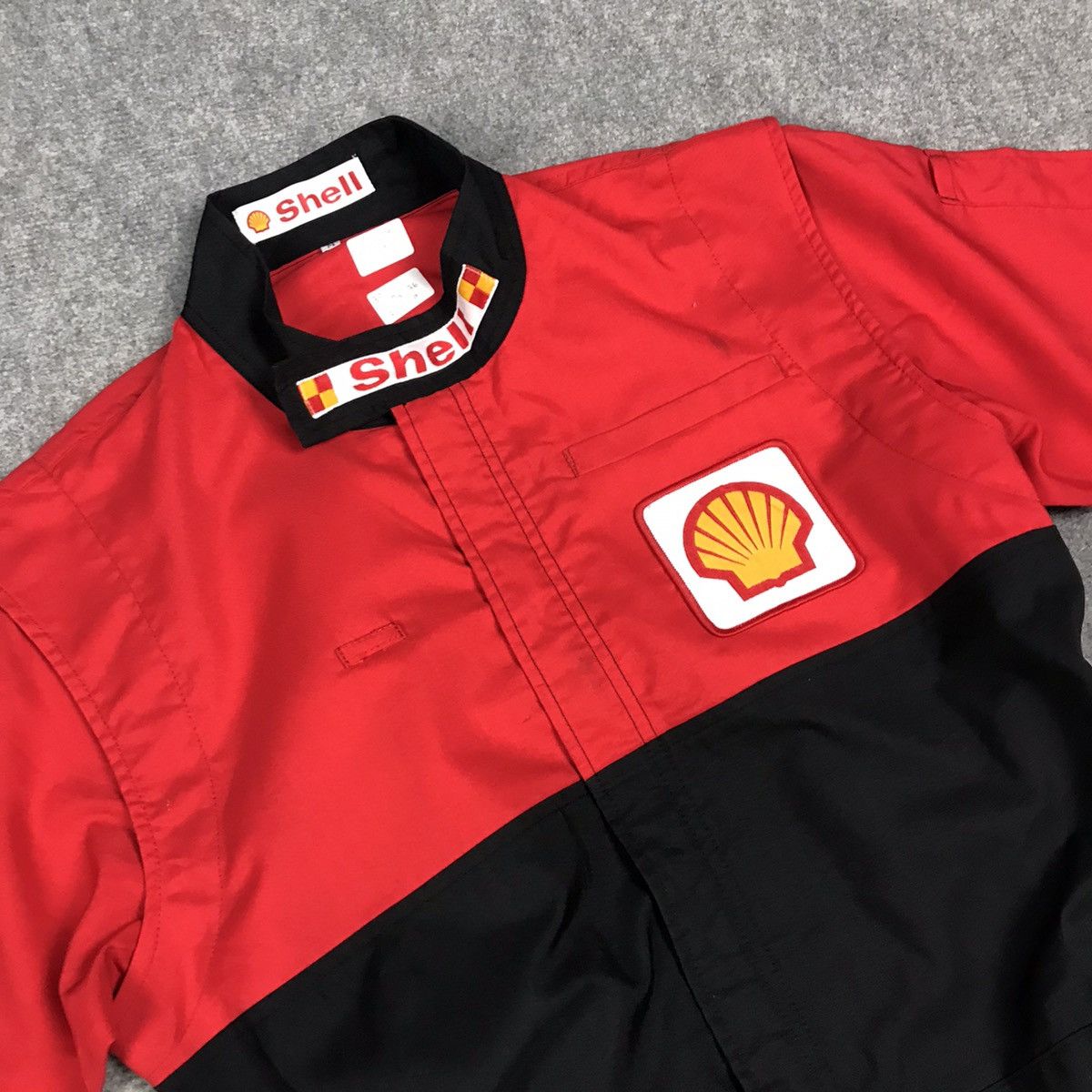 Japanese Brand × Sports Specialties VINTAGE SHELL HELIX OVERALL SHORT SLEEVE JACKET OVERALL Size US 30 / EU 46 - 4 Thumbnail