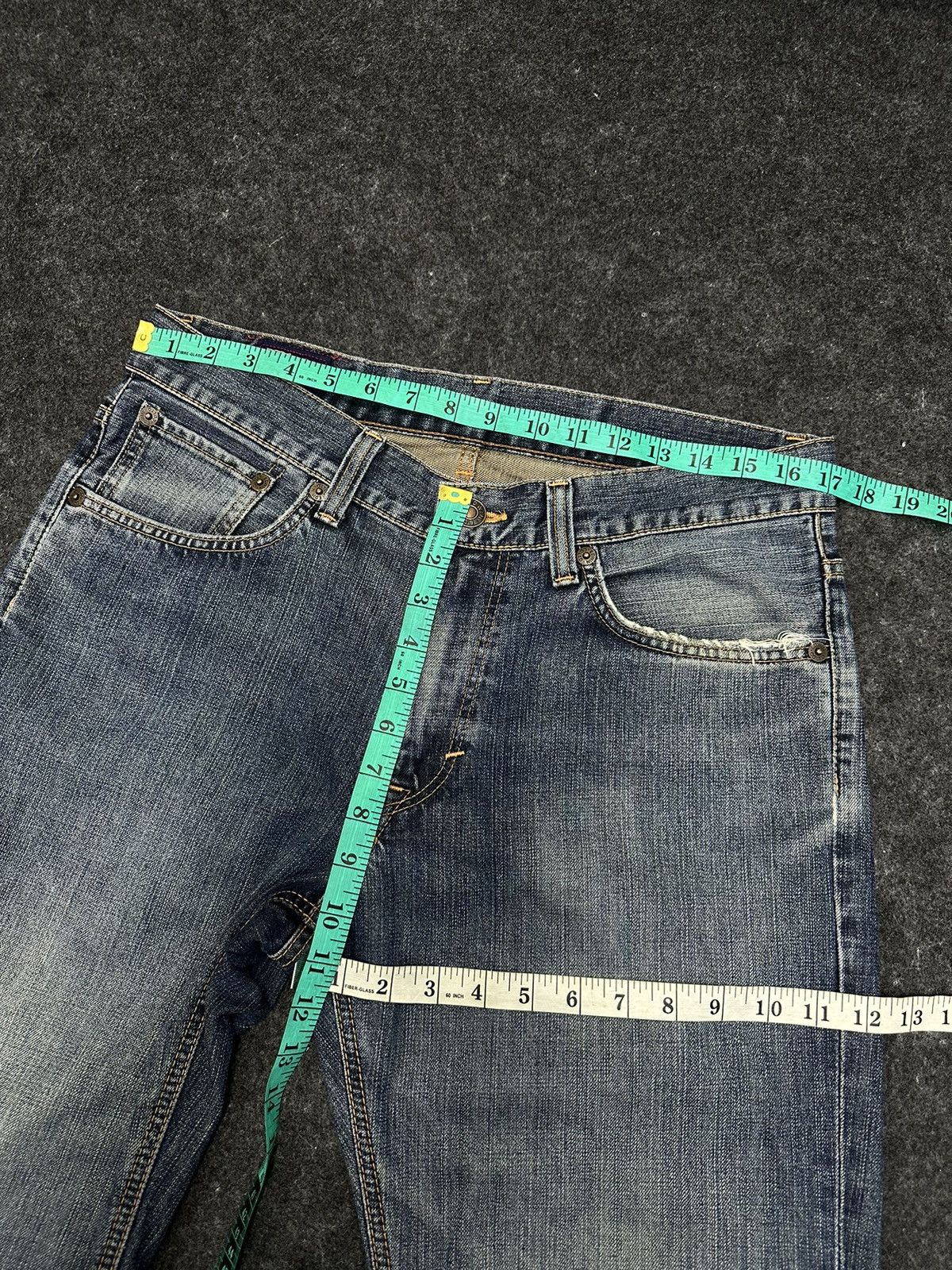 Edwin × Hysteric Glamour × If Six Was Nine Vintage Edwin 503 Japan Faded Washed Denim Size 34 F45 Size US 34 / EU 50 - 3 Thumbnail