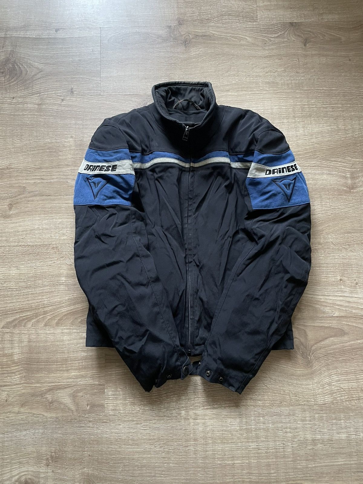 Dainese Vintage Dainese Textile Motorcycle Jacket Black Blue Size US M / EU 48-50 / 2 - 1 Thumbnail