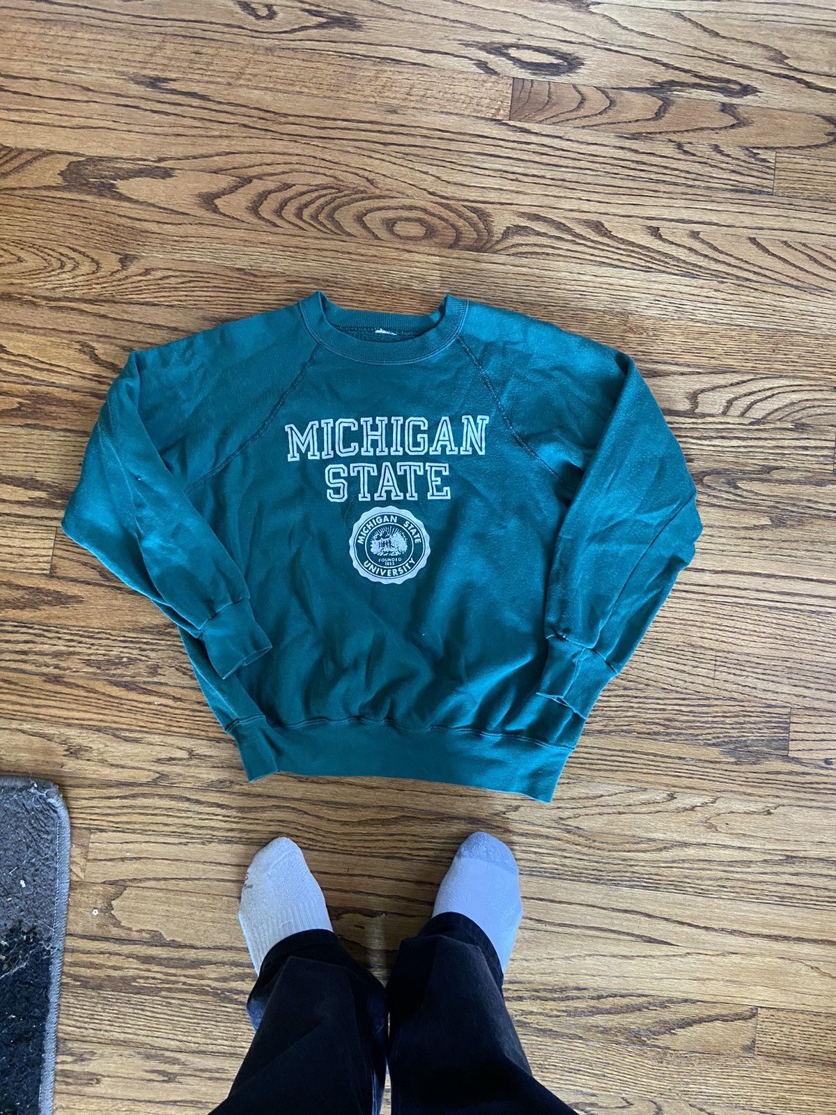 Vintage Vintage 1970s Michigan state crewneck Size US M / EU 48-50 / 2 - 1 Thumbnail
