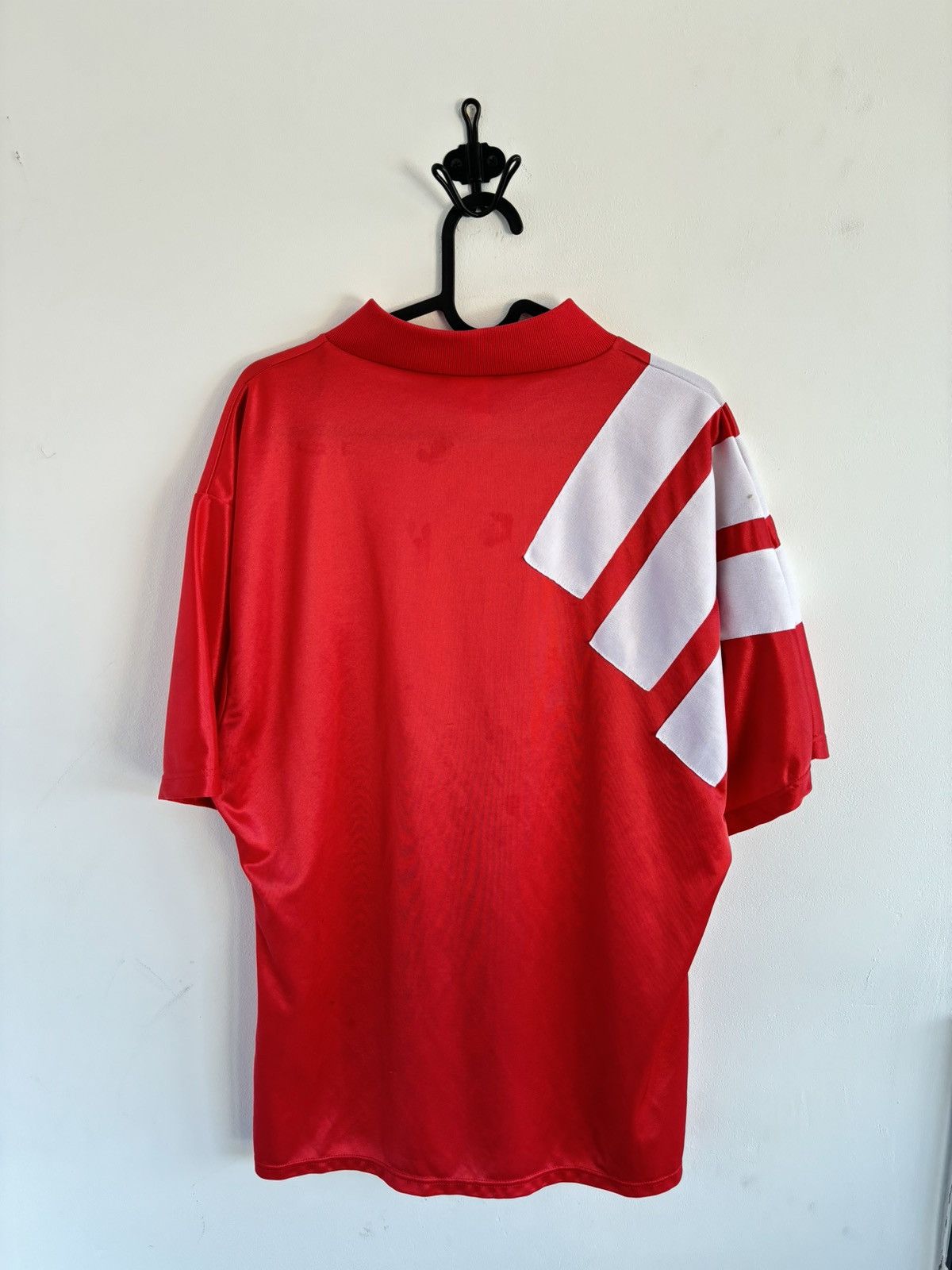 Adidas LIVERPOOL 1992/93 HOME SHIRT VINTAGE SOCCER JERSEY ADIDAS Size US L / EU 52-54 / 3 - 2 Thumbnail