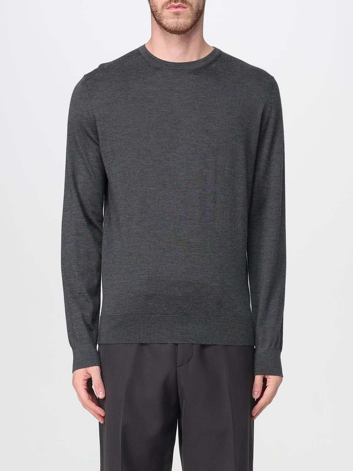 Ermenegildo Zegna Zegna Sweater Men Grey Size US L / EU 52-54 / 3 - 1 Thumbnail