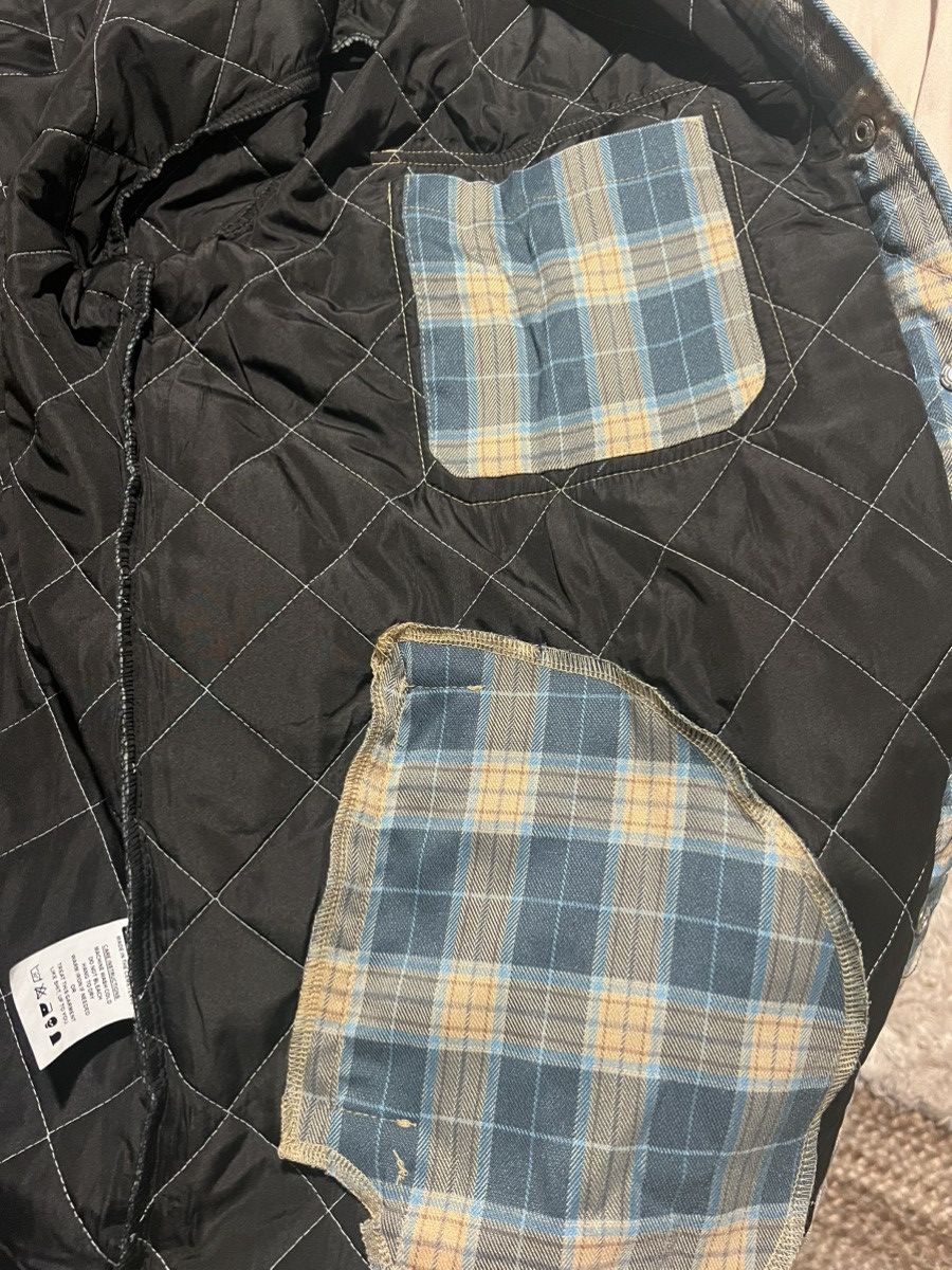 TeamSESH TeamSESH BONES BORNFROMSHADE QUILTED FLANNEL jacket blue Size US S / EU 44-46 / 1 - 8 Thumbnail