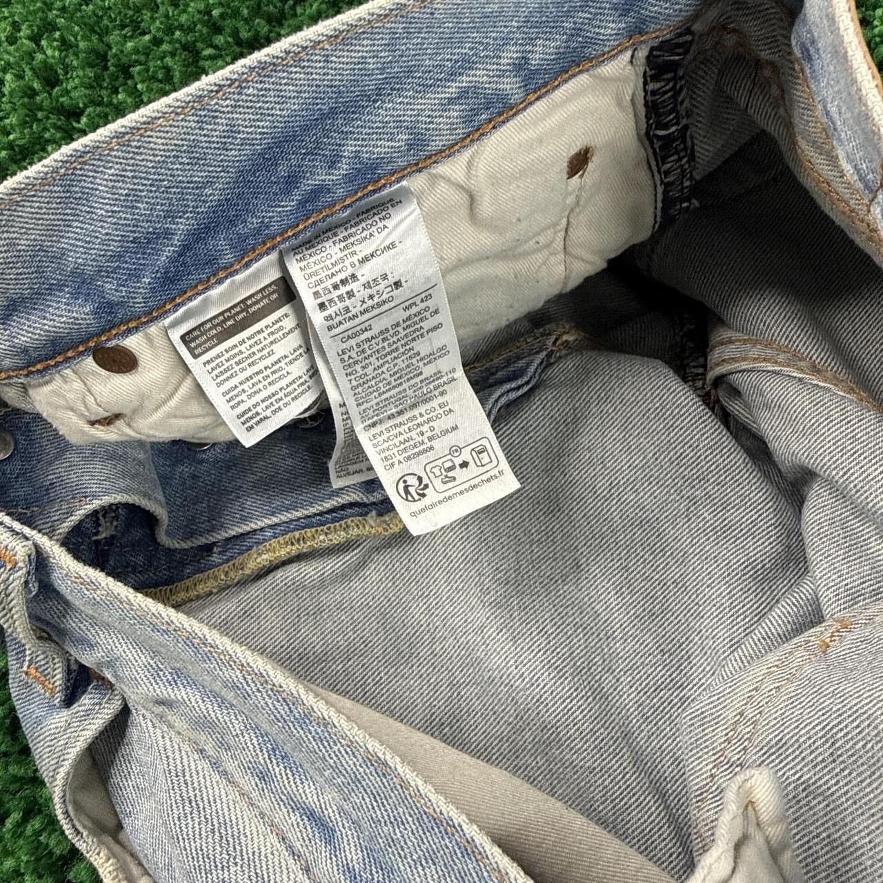 DENIM TEARS Denim Tears x Levi's Cotton Wreath Jean Size US 33 - 4 Thumbnail