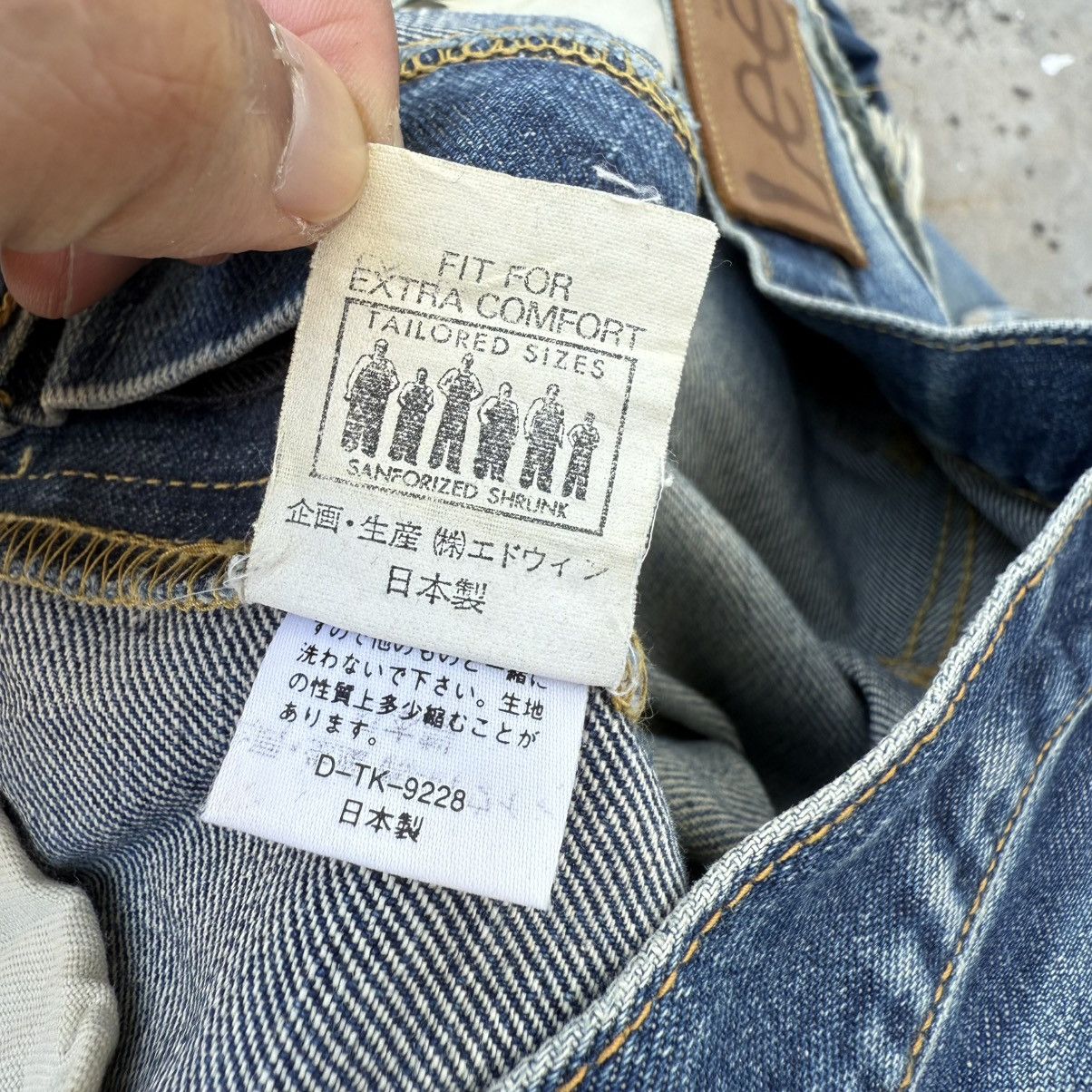 Lee VINTAGE LEE RAIDER FADED JEAN DENIM PANTS Size US 32 / EU 48 - 15 Thumbnail