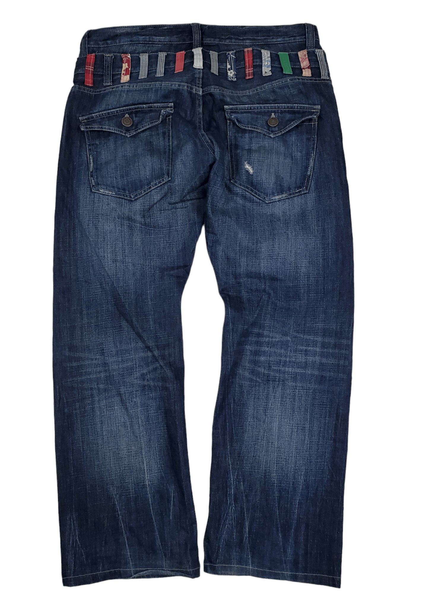 Japanese Brand × Vintage 🔥Vintage Japan Brand Double Waist Denim 🔥 Size US 37 - 2 Thumbnail
