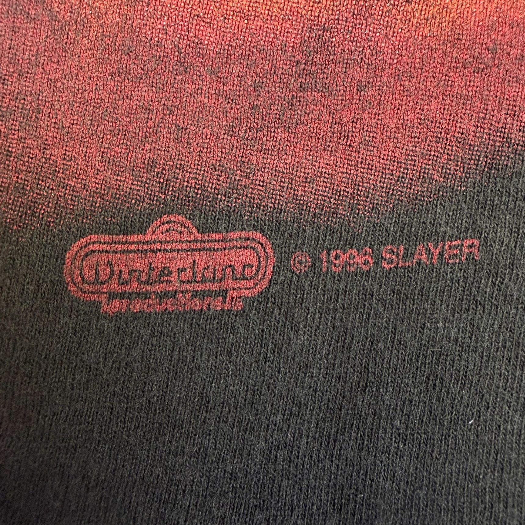 Roots VTG Slayer Demon Root of Evil Men's XL Tour Tee Winterland EUC Crew Neck Multicolor 1996 Licensed GRAIL Green Demon: AOP Root of Evil 1996 Size US XL / EU 56 / 4 - 4 Thumbnail
