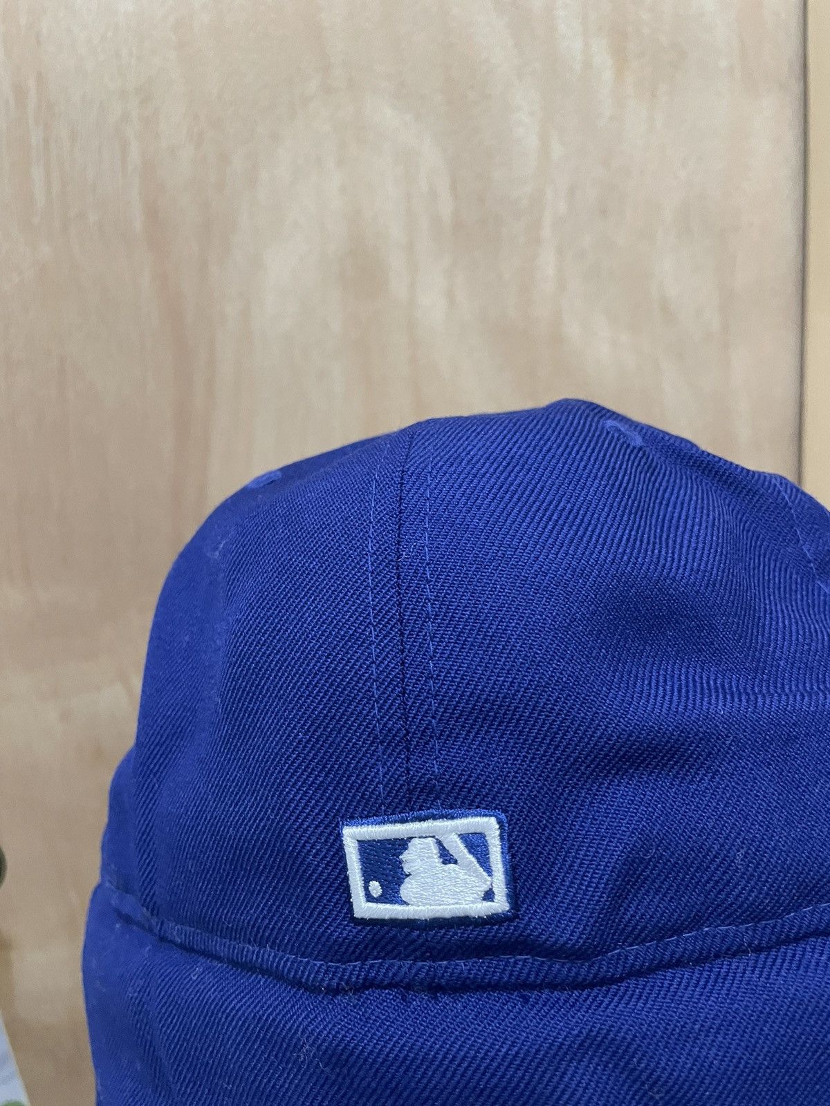 New Era Royal Blue Los Angeles Dodgers size 7 1/8 1988 World Size ONE SIZE - 5 Thumbnail