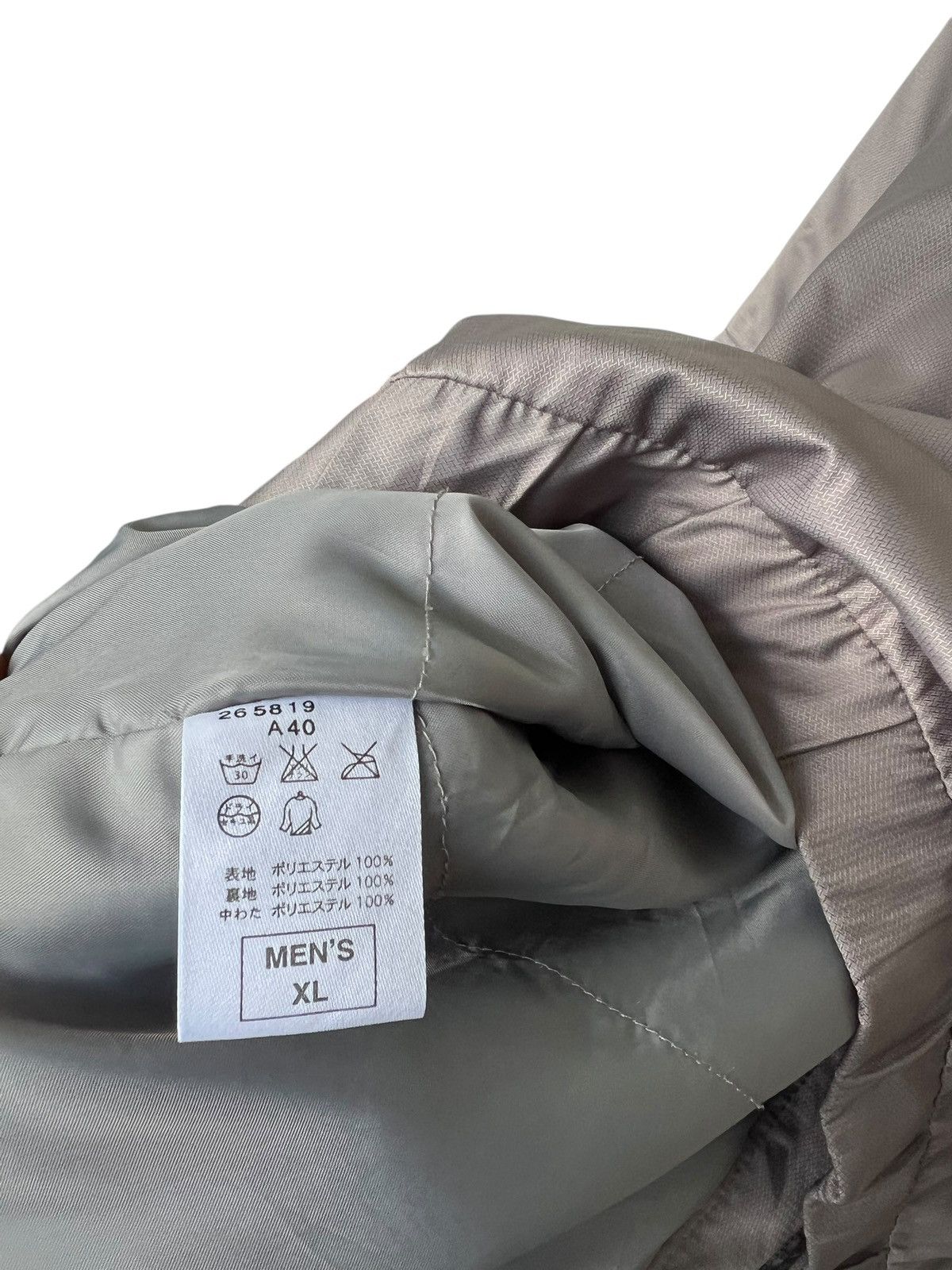 Nike × Vintage Vintage 2000s Nike Zipper Grey Light Jacket Size US XL / EU 56 / 4 - 9 Thumbnail