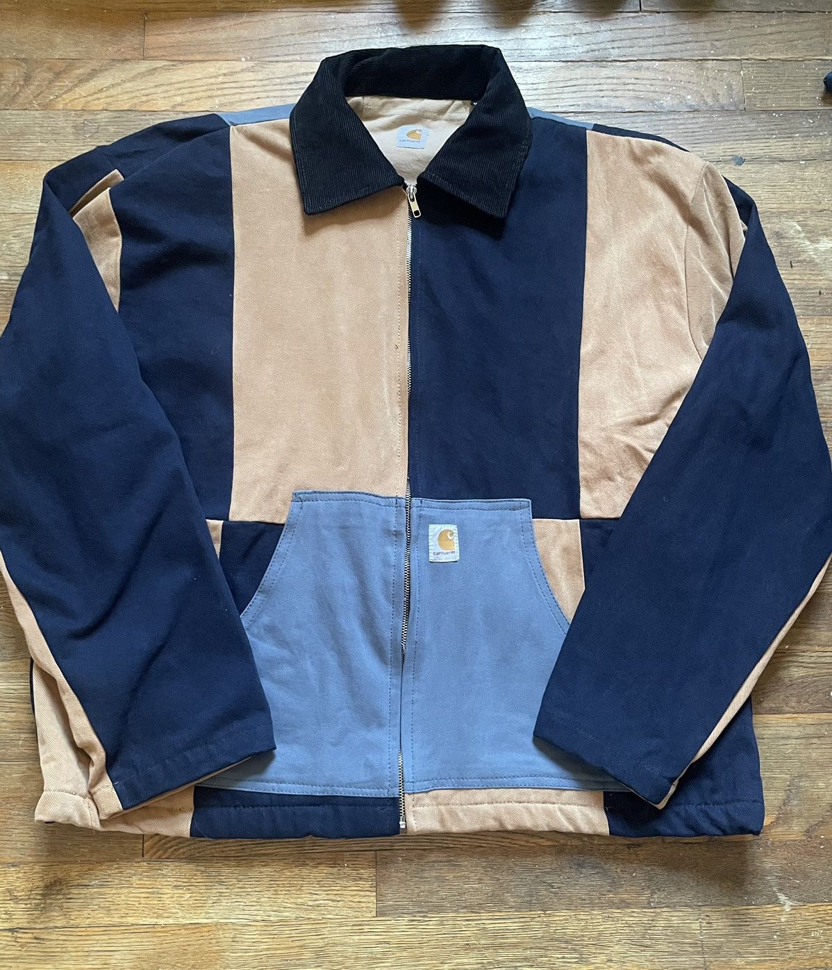 Carhartt CARHARTT Custom Colorblock Jacket Size US XL / EU 56 / 4 - 1 Thumbnail