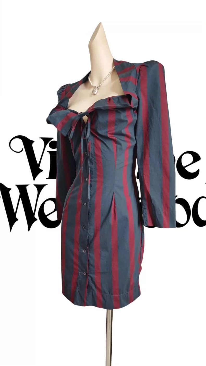 Vivienne Westwood Vivienne Westwood A dress with a corset and a baggy skirt Size S / US 4 / IT 40 - 4 Thumbnail