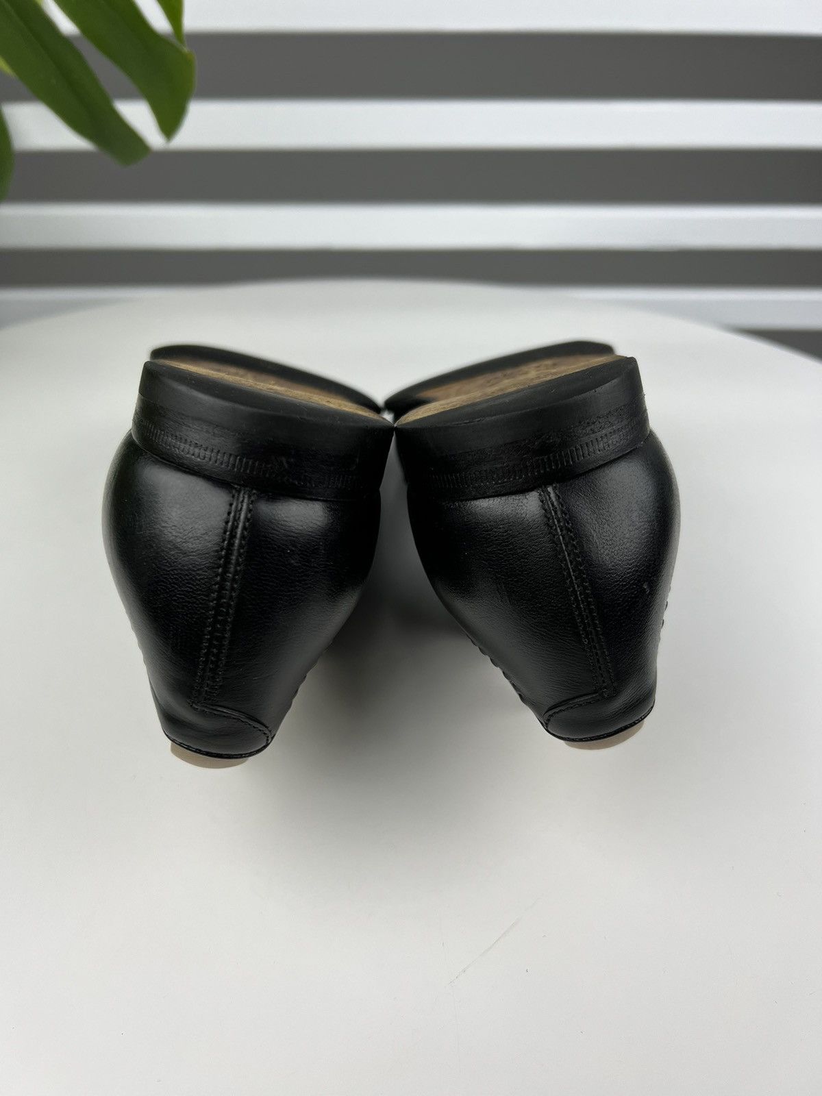 Gucci GUCCI Oxfords Leather Shoes Lace Up Wingtip Black Men’s Size US 7.5 / EU 40-41 - 11 Thumbnail