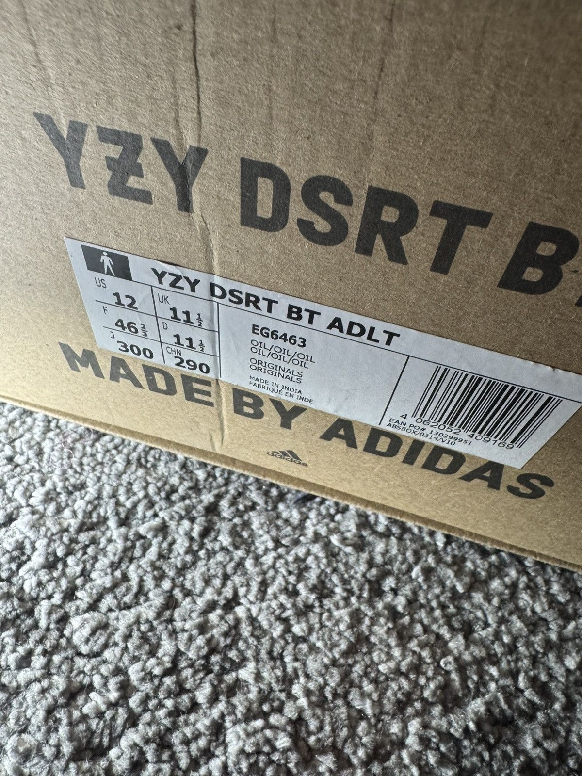 Adidas Adidas Yeezy Desert Boot Oil Size US 14 / EU 47 - 8 Thumbnail