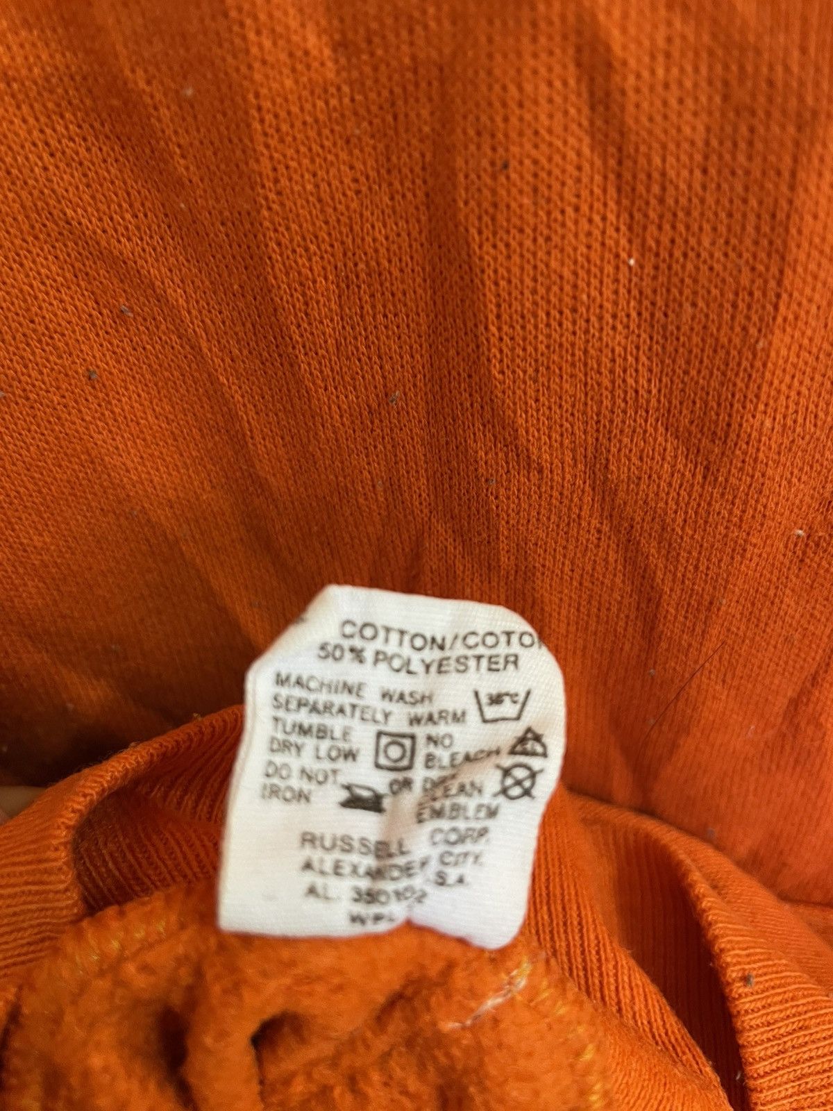 Vintage Vintage 70s Clemson hoodie Size US XL / EU 56 / 4 - 6 Thumbnail
