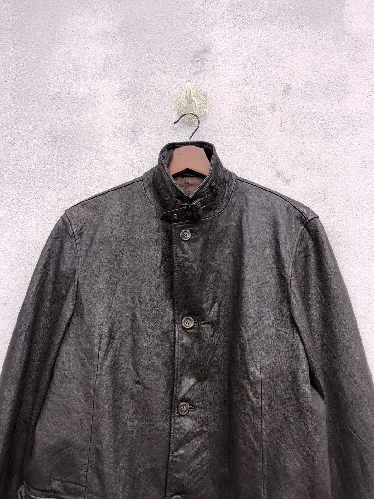 Paul Smith Paul Smith Leather Jacket Size US XL / EU 56 / 4 - 4 Thumbnail