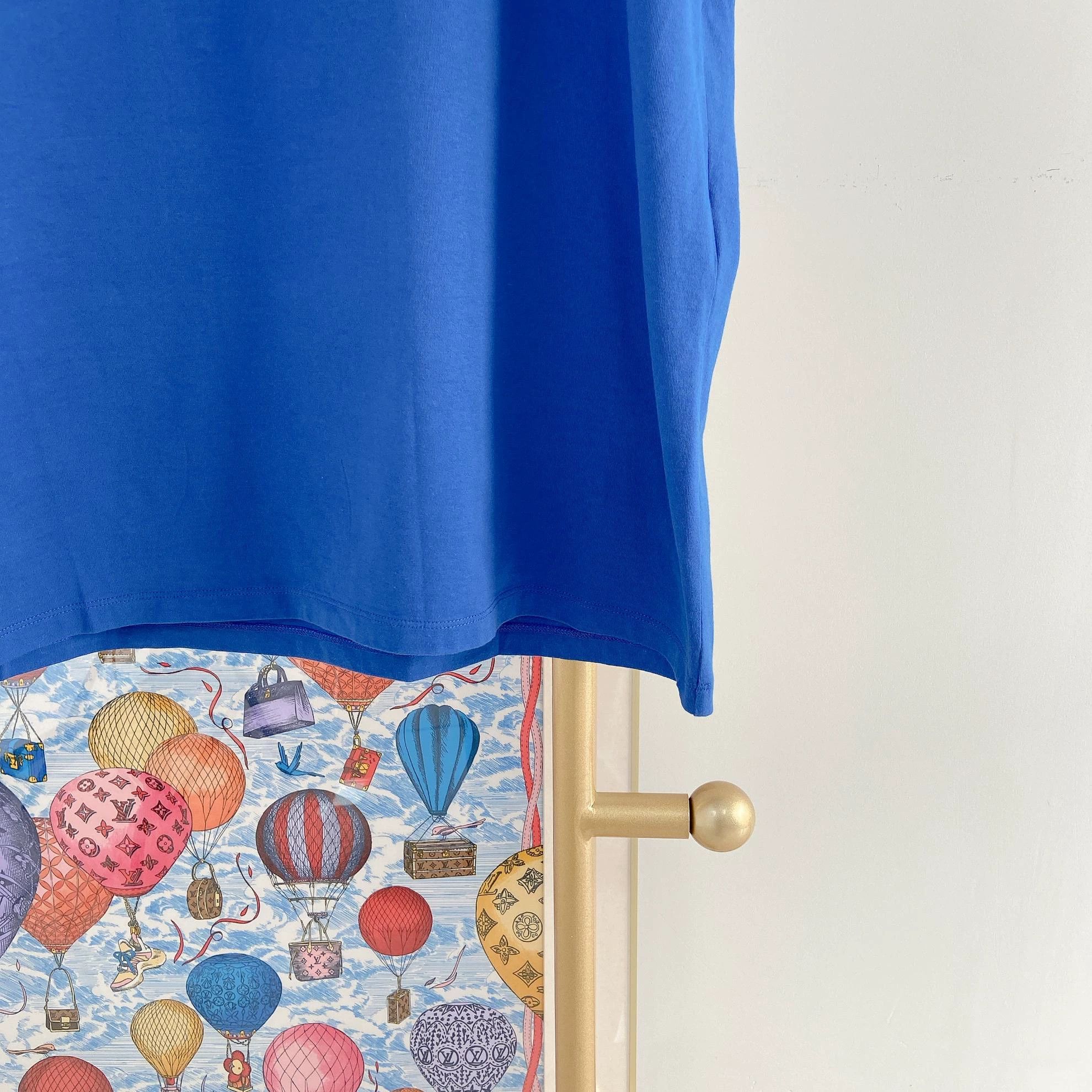 Celine Celine Logo Blue T-Shirt L Size L / US 10 / IT 46 - 5 Thumbnail