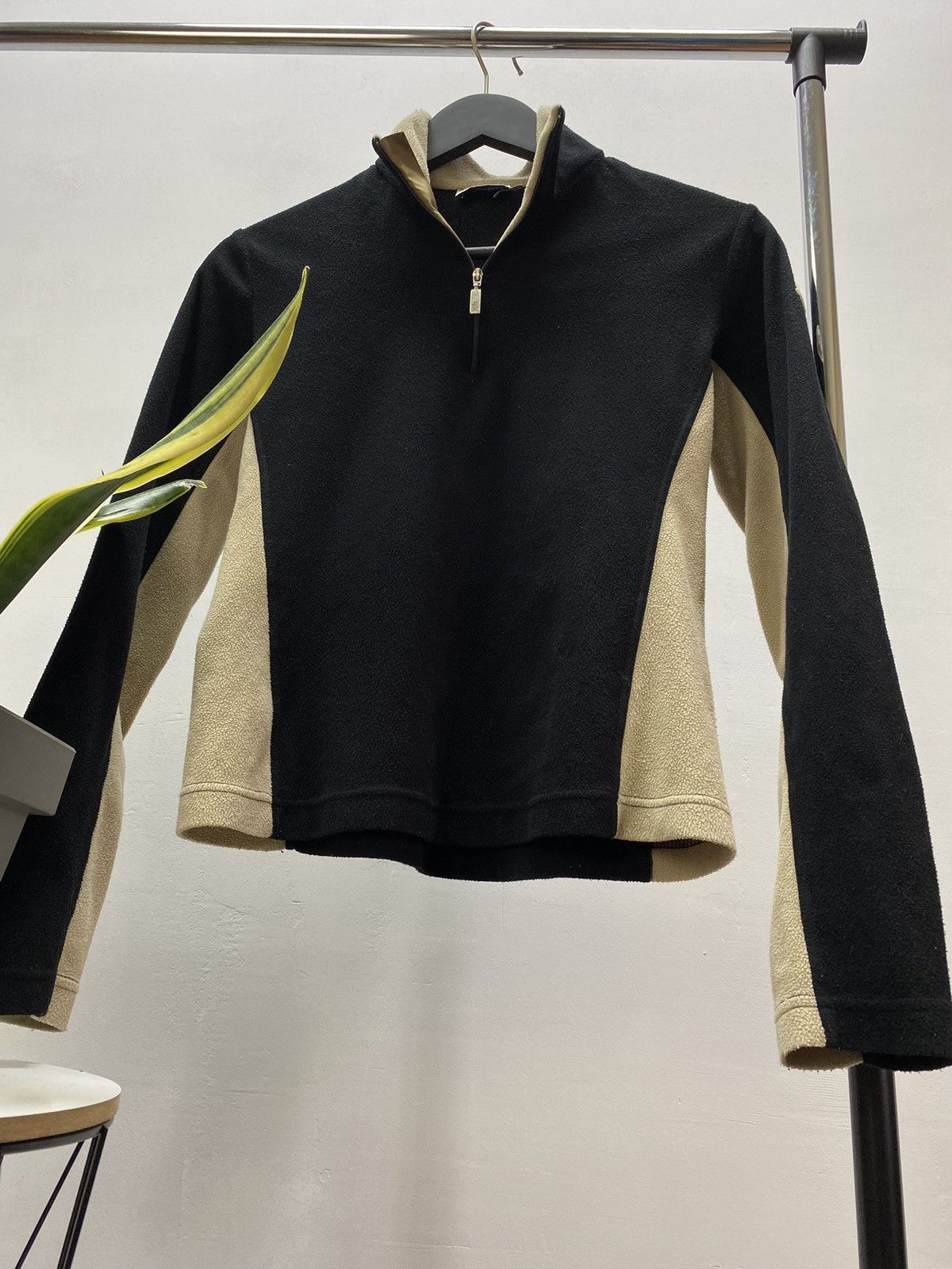 Moncler Moncler Women’s Black Ski Micro Fleece 1/4 Zip Pullover Size S / US 4 / IT 40 - 5 Thumbnail