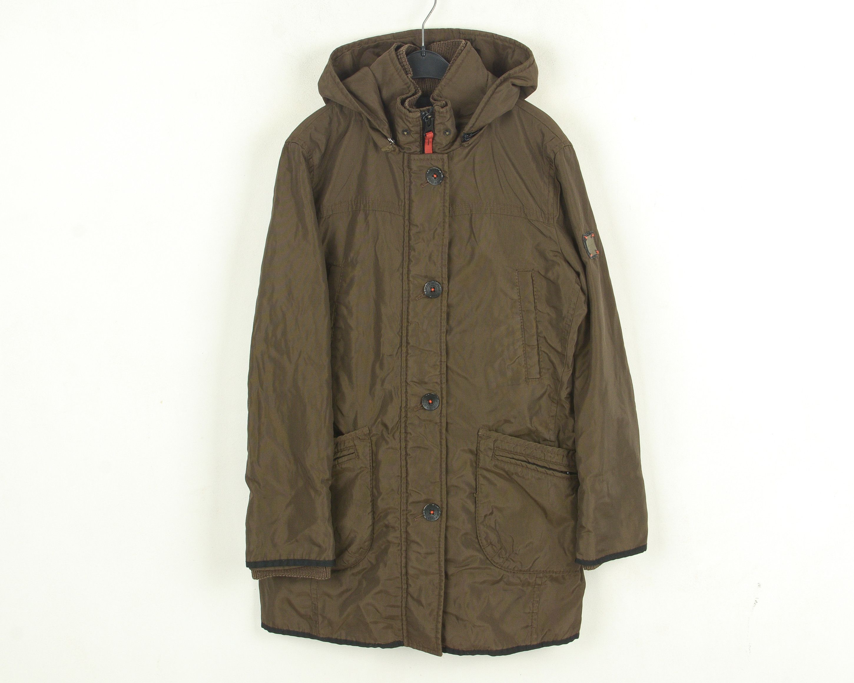 Marc O'Polo Nathalie Women M Jacket EU 38 Coat US 6 Cotton Hooded Parka Size M / US 6-8 / IT 42-44 - 1 Thumbnail