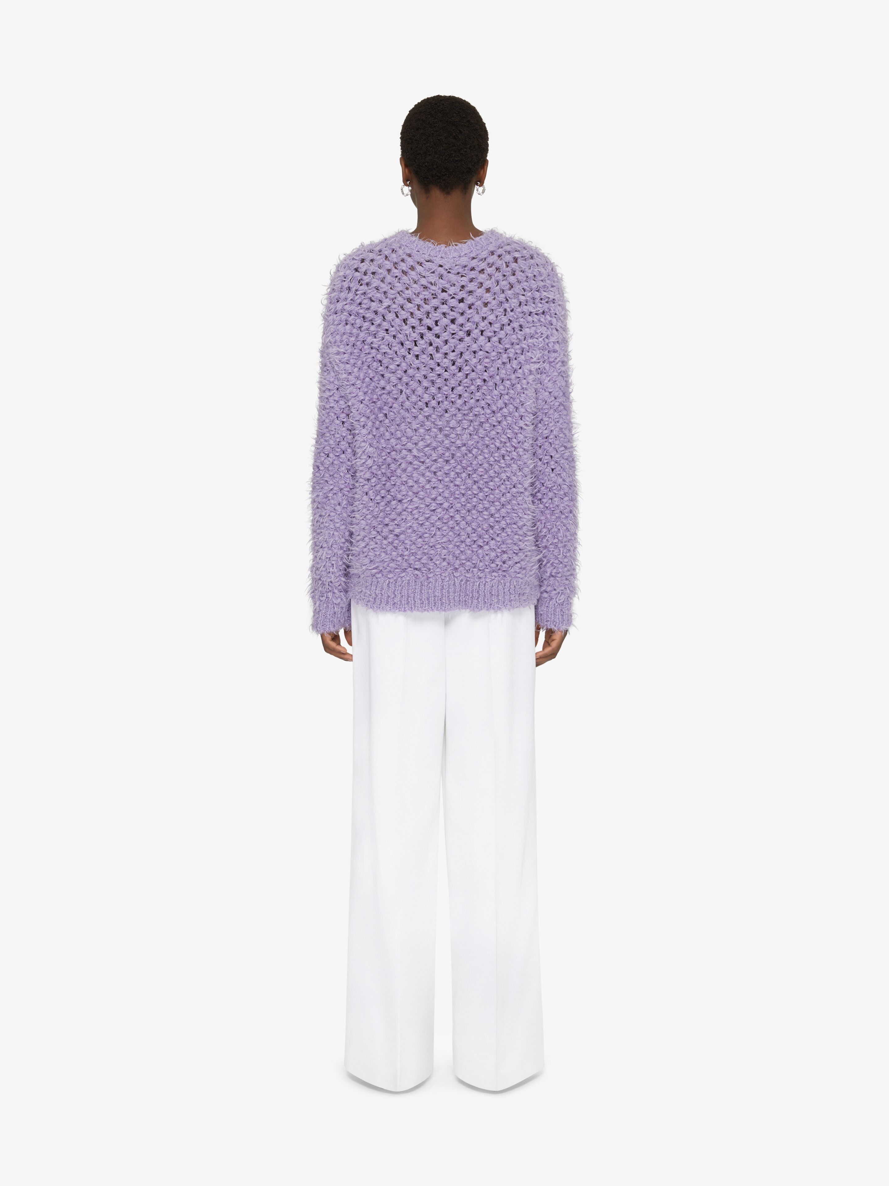 Givenchy oc11z0725 Sweater in Lavender Size XS / US 0-2 / IT 36-38 - 3 Thumbnail