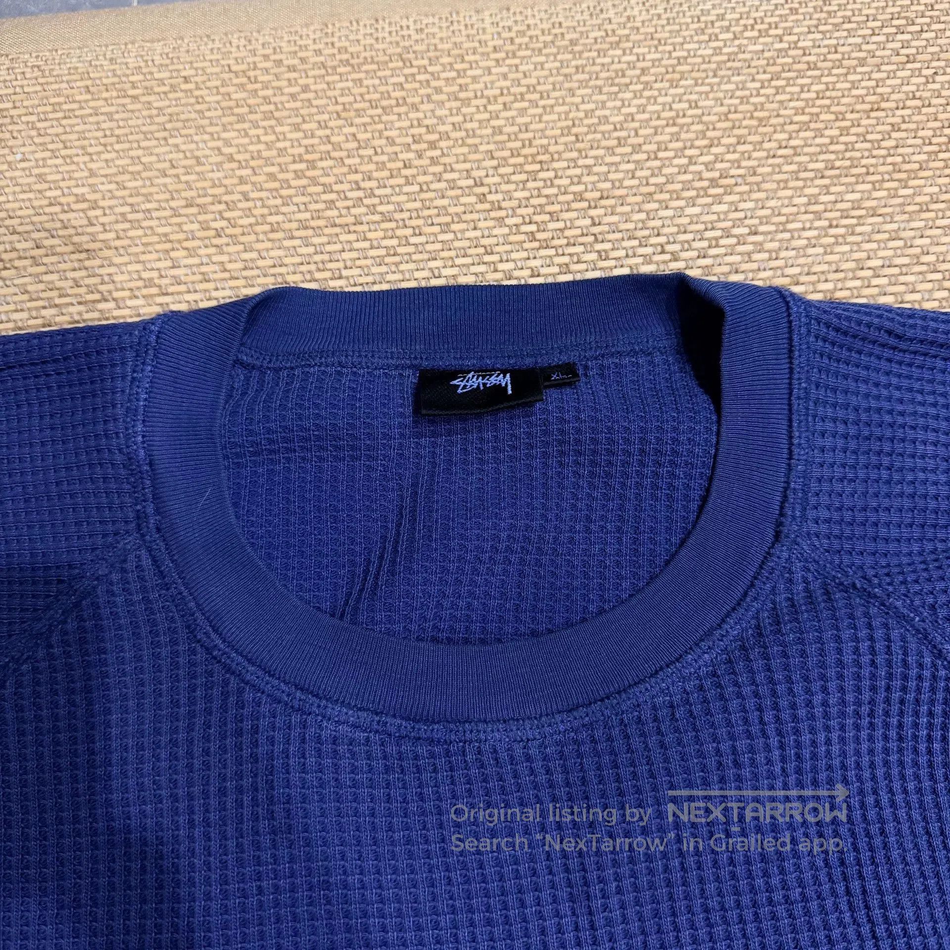 Stussy Stussy Waffle Long Sleeve Shirt. Size US XL / EU 56 / 4 - 5 Thumbnail