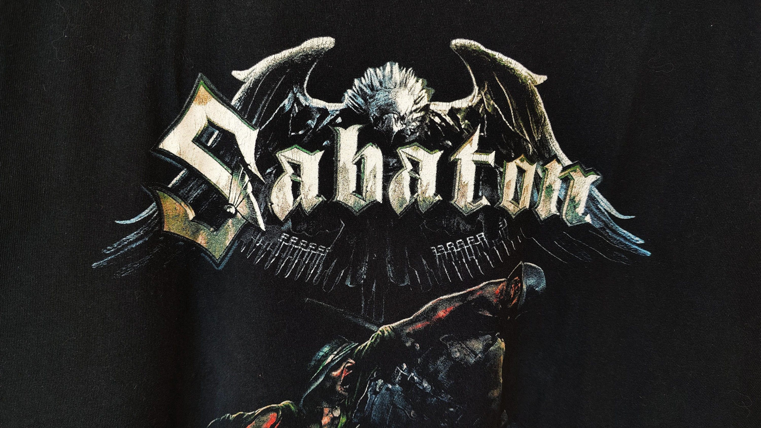 Band Tees × Vintage Sabaton Heroes To Hell and Back VTG Official Merch tshirt Size US XL / EU 56 / 4 - 4 Thumbnail